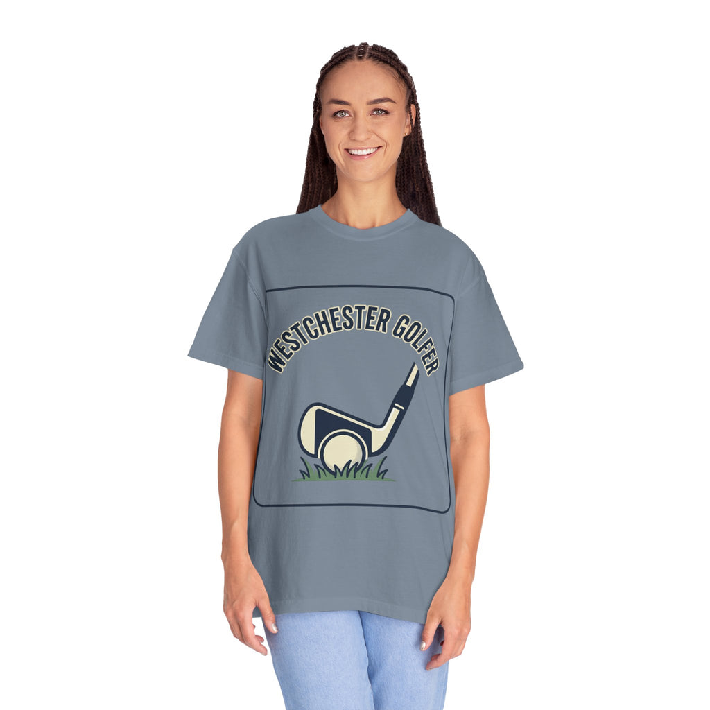 Westchester Golfer T-Shirt — Retro Golf Club & Tee Graphic