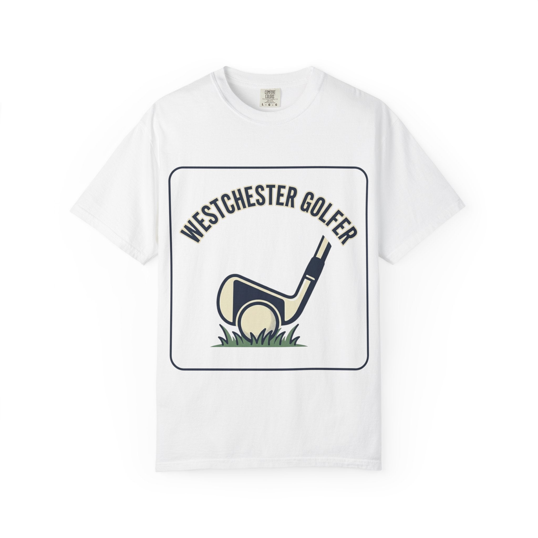 Westchester Golfer T-Shirt — Retro Golf Club & Tee Graphic