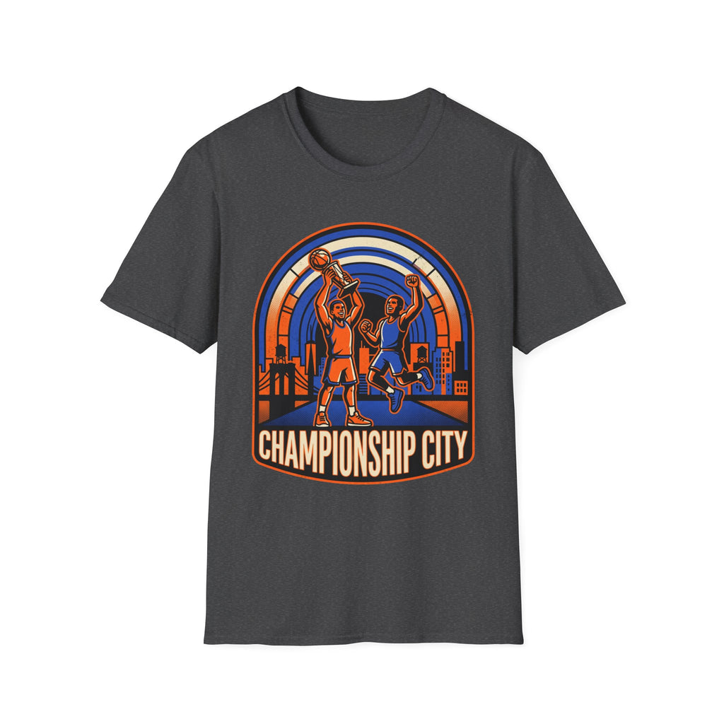 Championship City Basketball T-Shirt — Retro Winners Hoop Tee