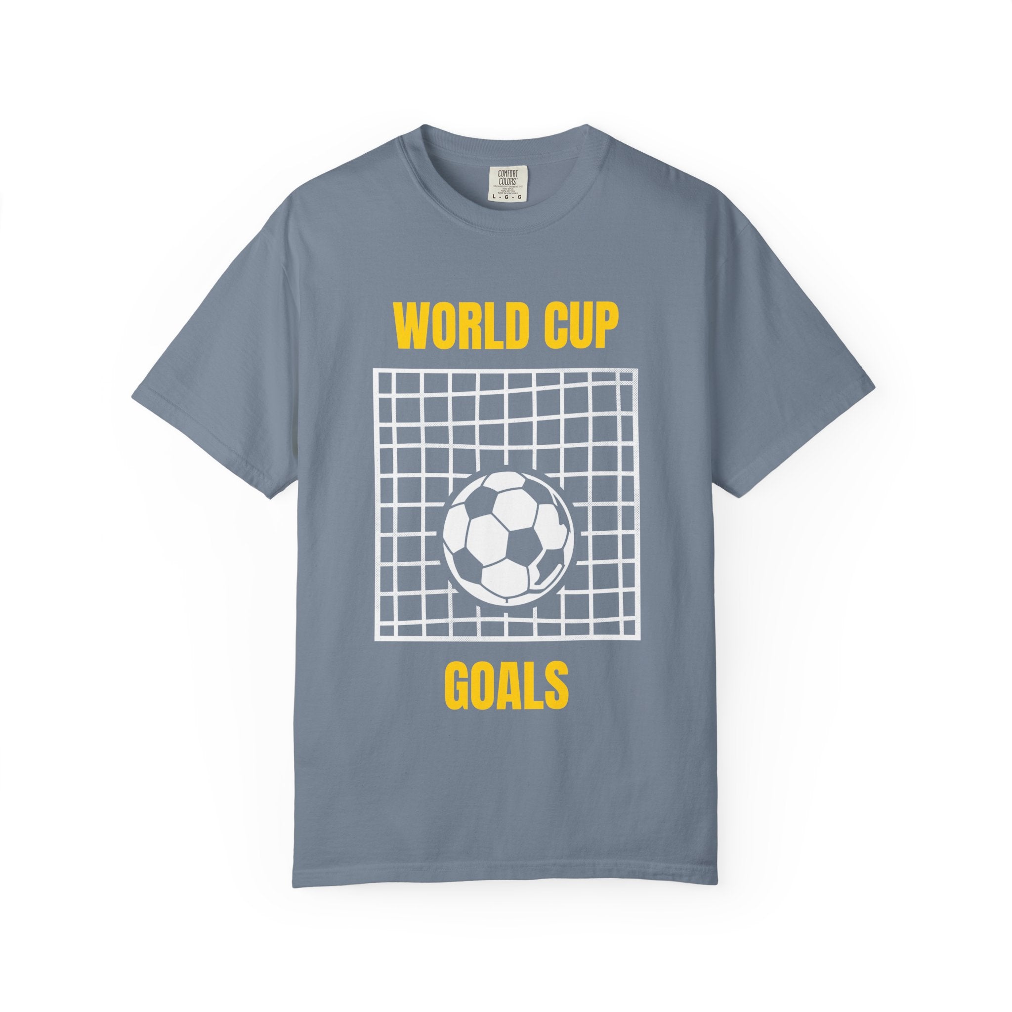 World Cup Goals T-Shirt – Soccer Goal Net & Ball Tee