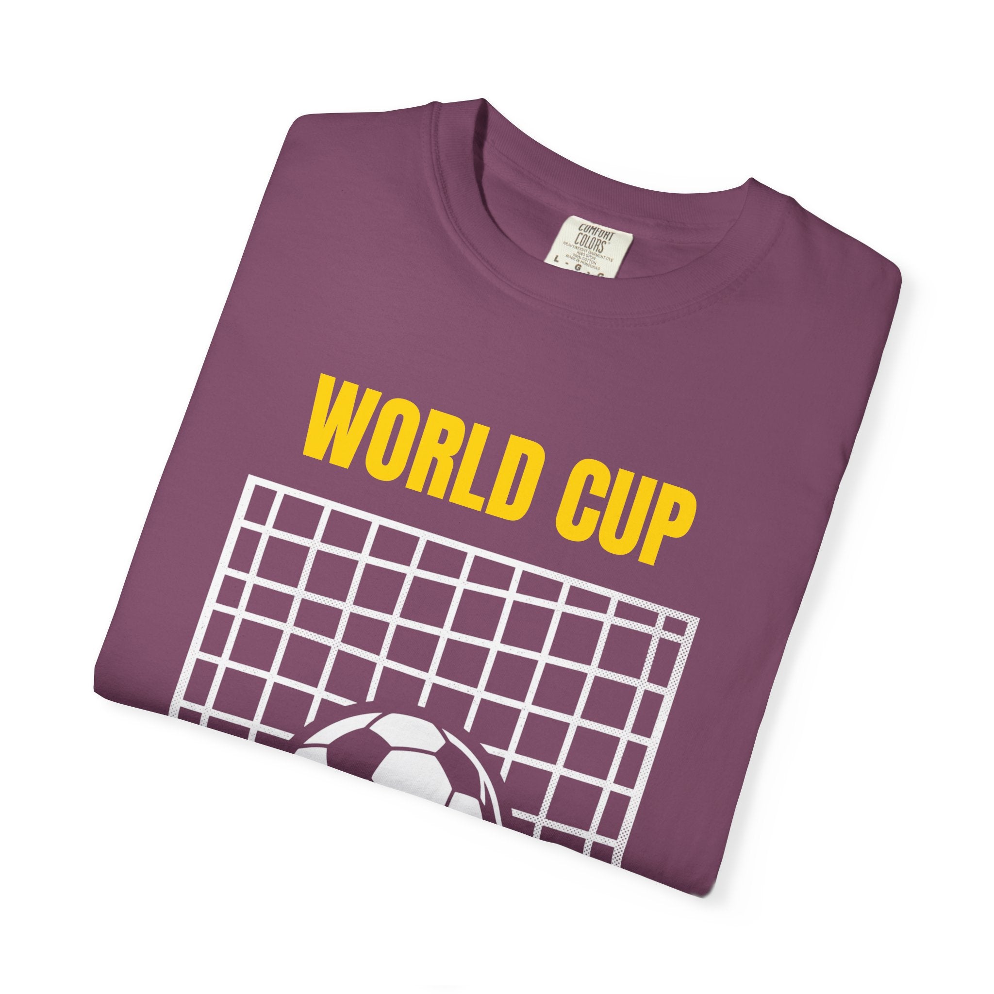 World Cup Goals T-Shirt – Soccer Goal Net & Ball Tee