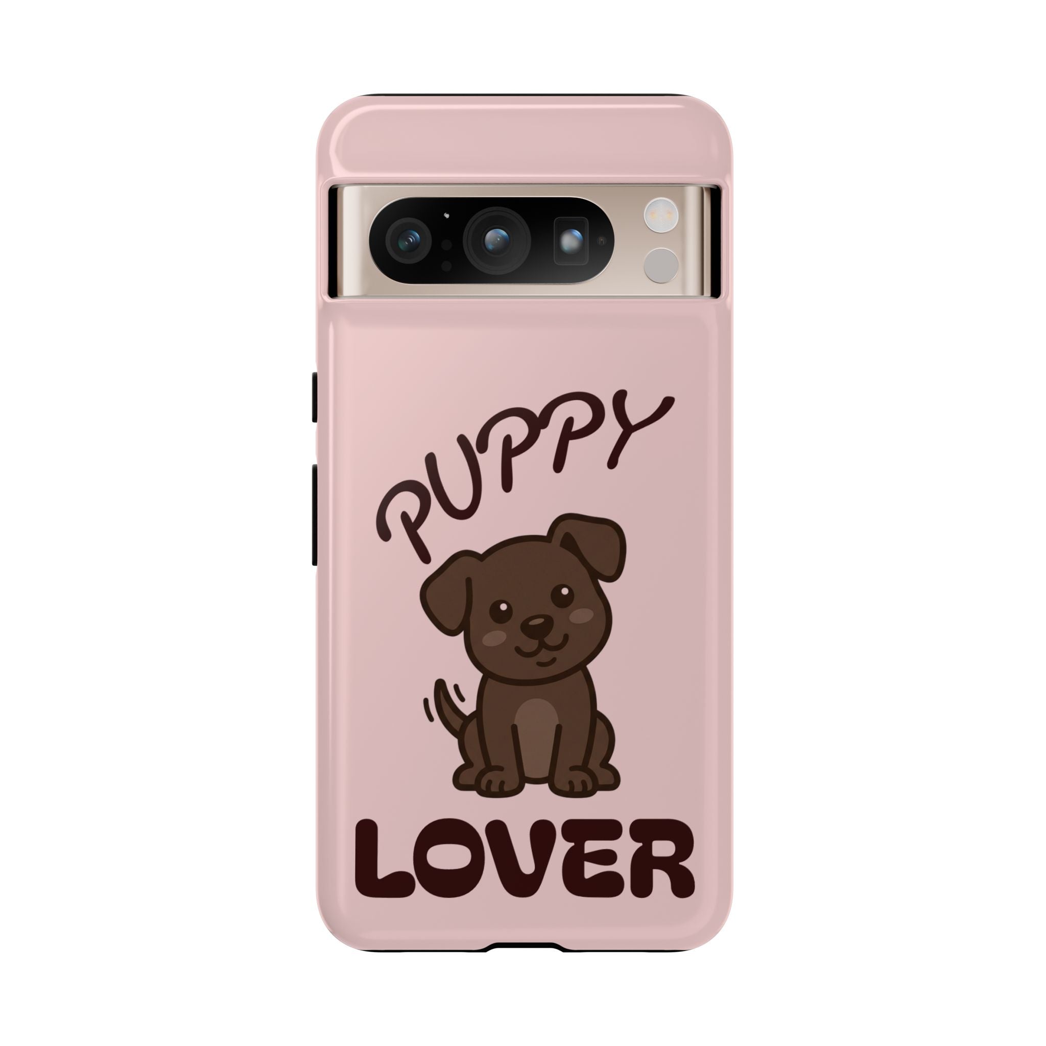 Puppy Lover Phone Case — Cute Brown Puppy Tough Phone Cover