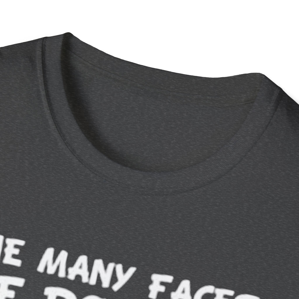Funny Poop Emoji T-Shirt – "The Many Faces of Doodoo" Graphic Tee