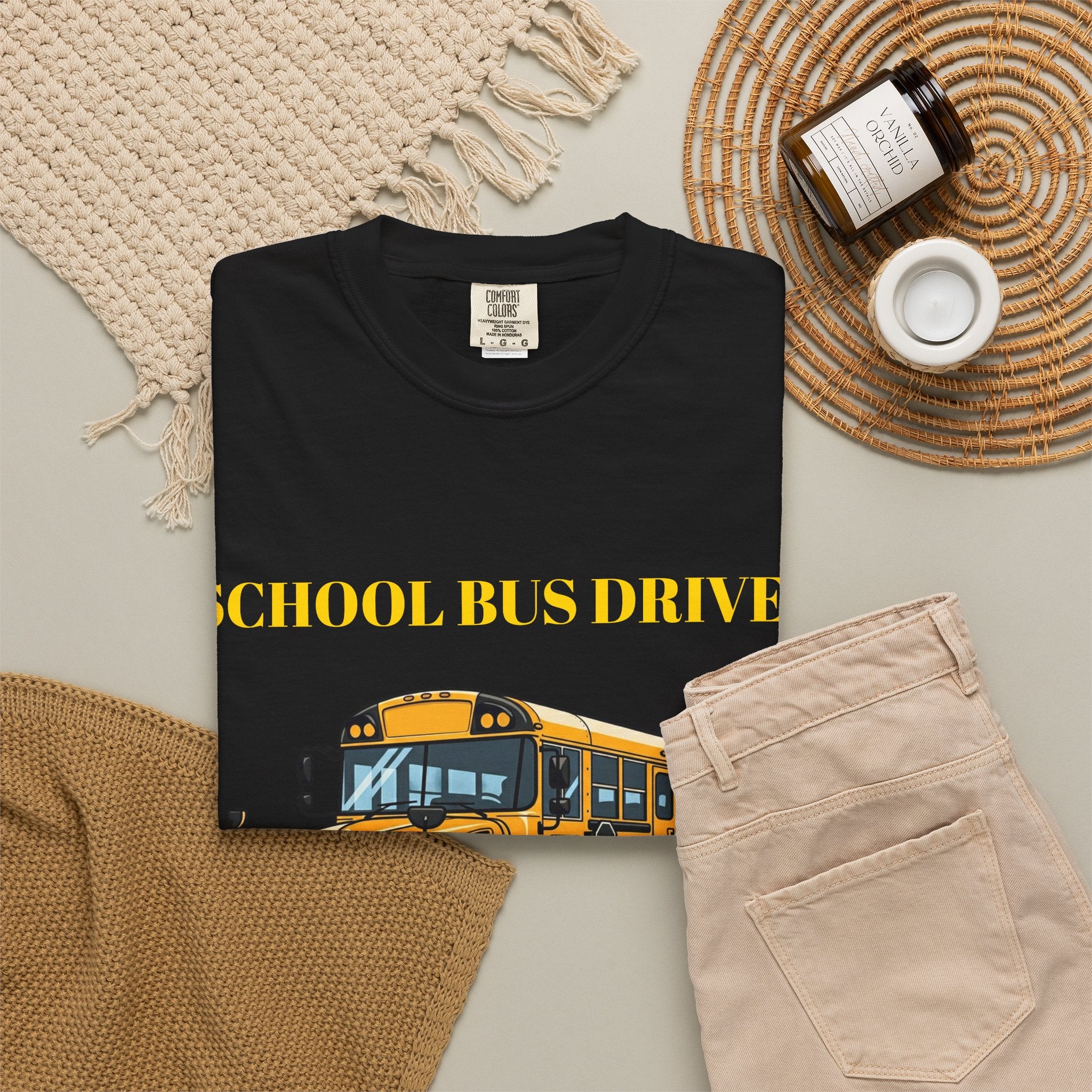 School Bus Driver T-Shirt — "Keeping Your Kids Safe"