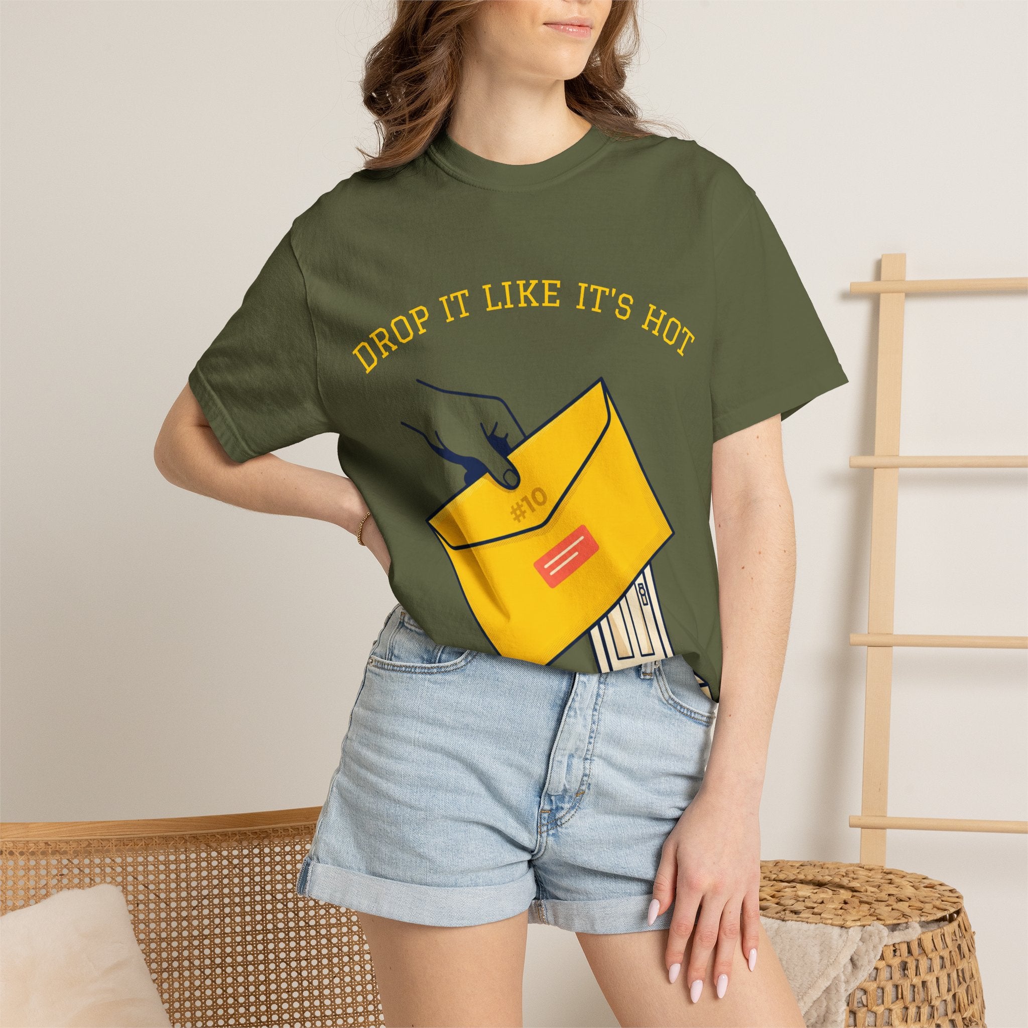 Drop It Like It's Hot T-Shirt — Fun Process Server Gift Tee