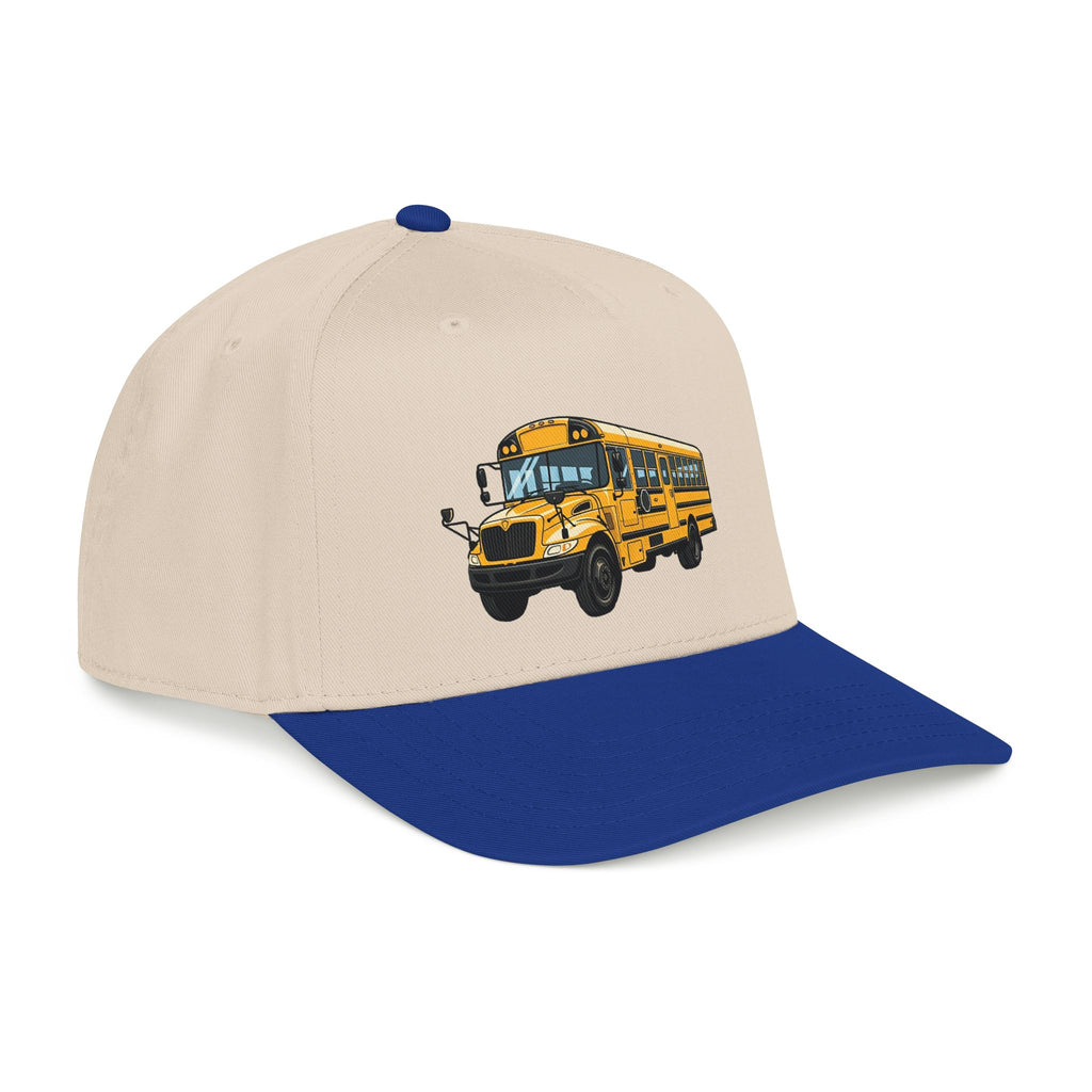 Mid Profile Baseball Cap - School Bus Driver. Keeping kids safe.