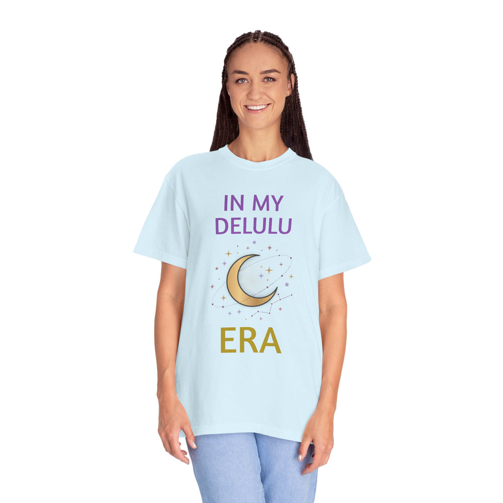 In My Delulu Era T-Shirt — Moon & Stars Graphic Tee