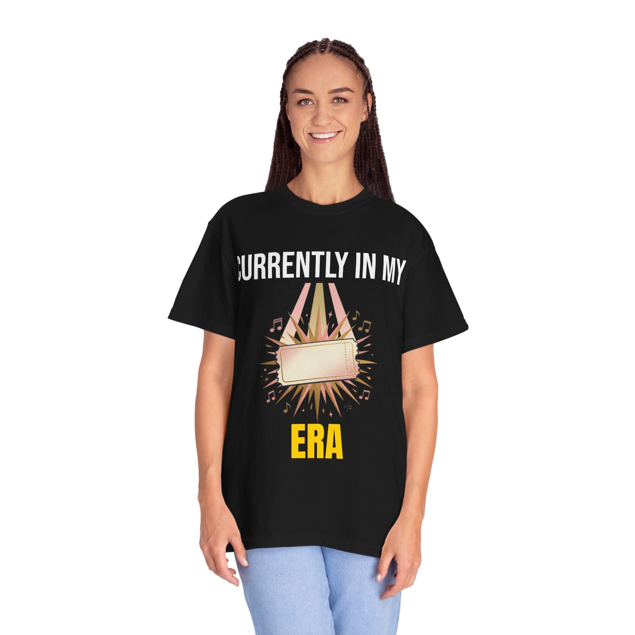 Currently In My Era T-Shirt — Vintage Garment-Dyed Graphic Tee