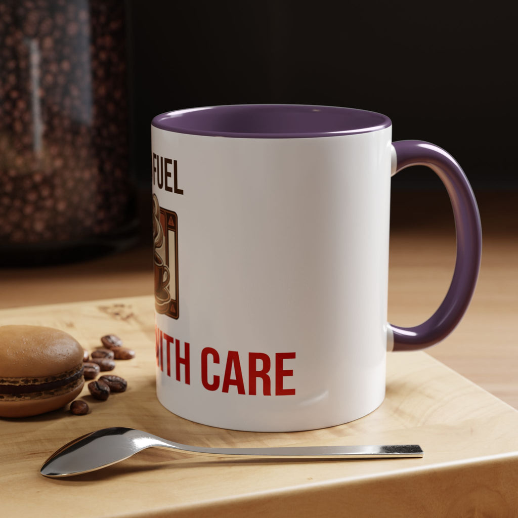 Dad Fuel Coffee Mug — Funny Father's Day Gift Mug Handle With Care 11oz or 15oz