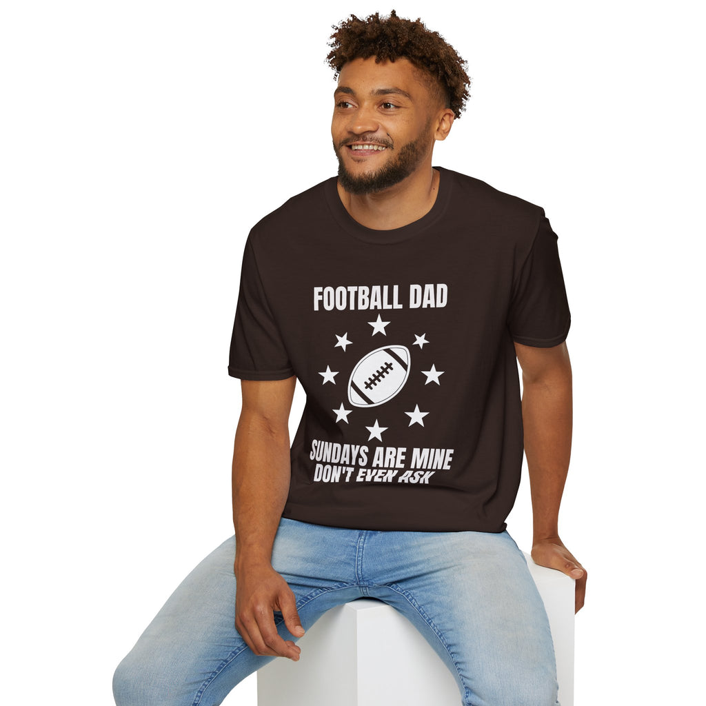 Football Dad T-Shirt — Funny Father's Day Football Fan Gift Tee