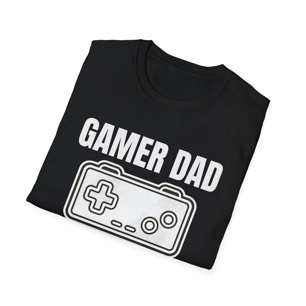 Gamer Dad Loading Please Wait T-Shirt — Funny Father's Day Gaming Gift Tee