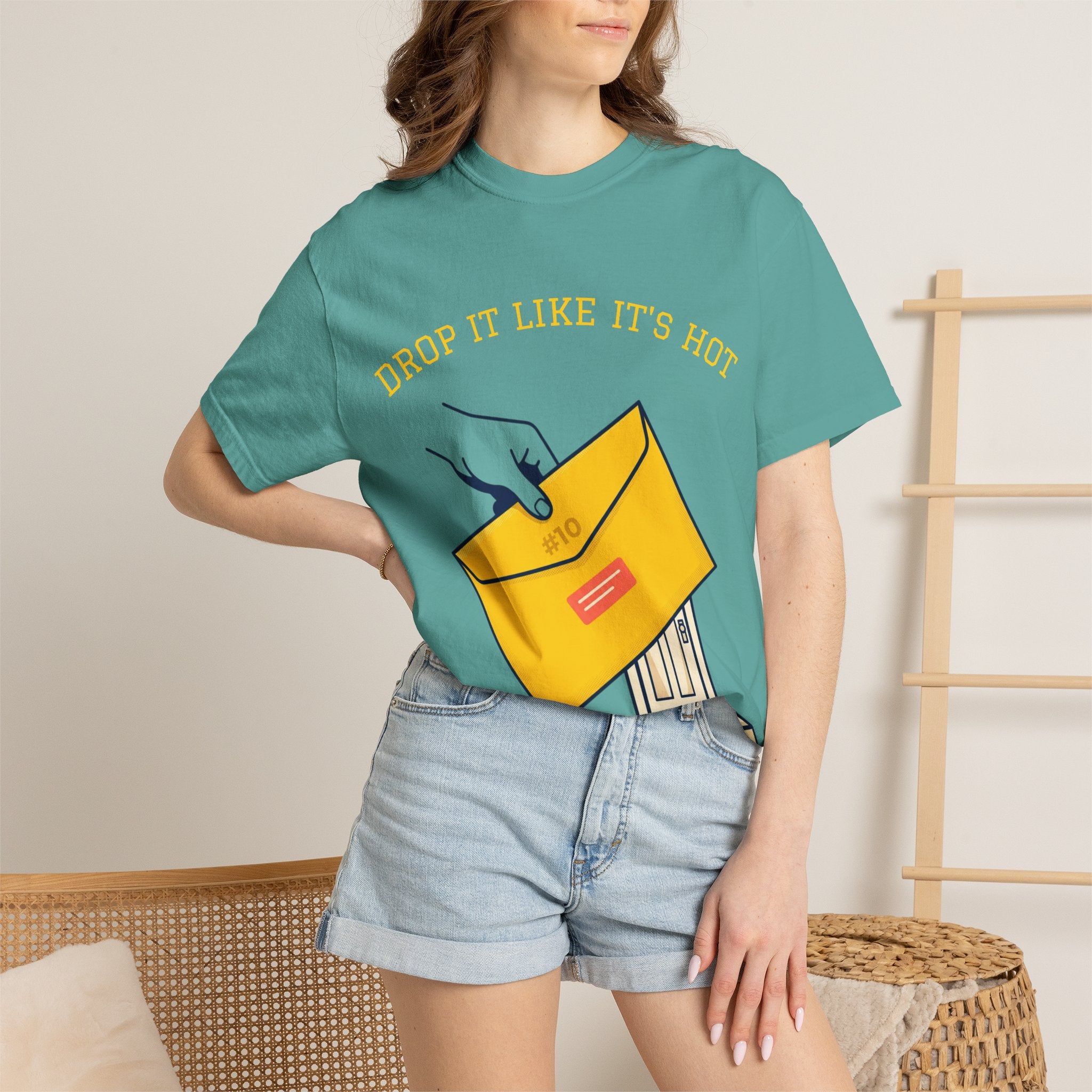 Drop It Like It's Hot T-Shirt — Fun Process Server Gift Tee