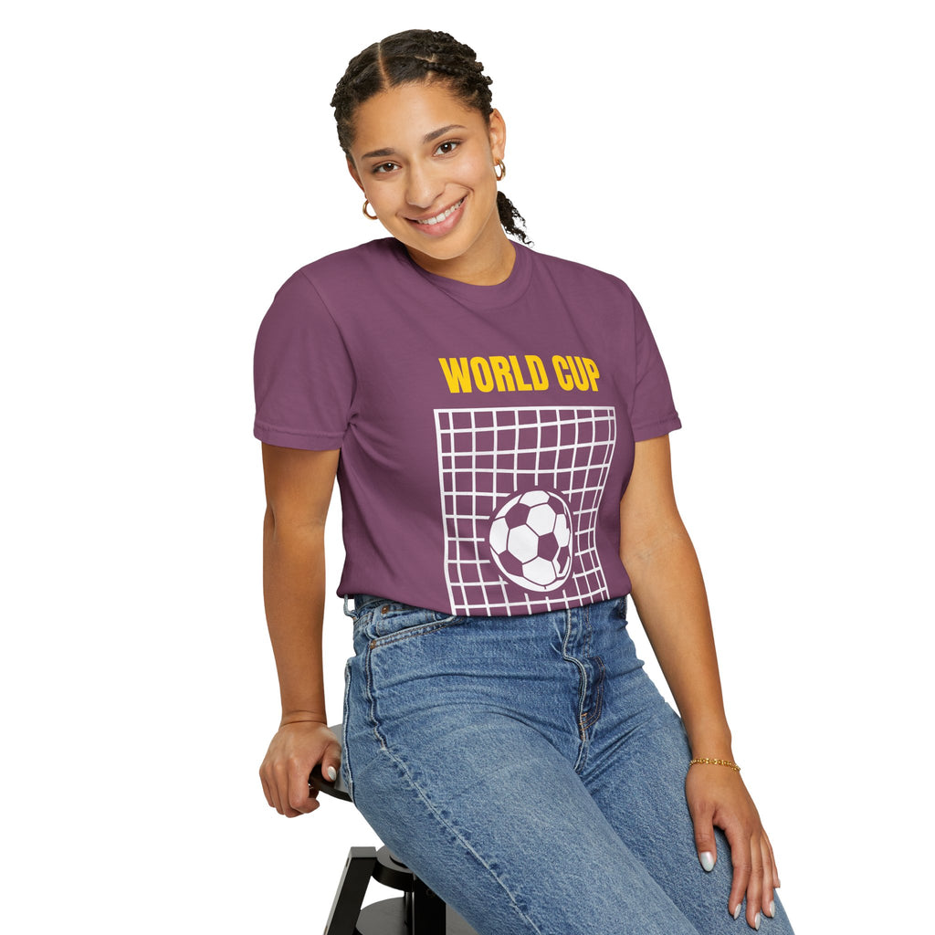 World Cup Goals T-Shirt – Soccer Goal Net & Ball Tee