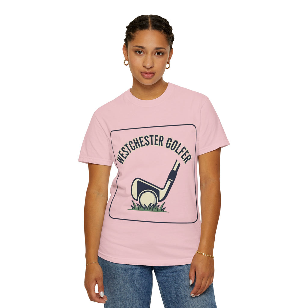 Westchester Golfer T-Shirt — Retro Golf Club & Tee Graphic