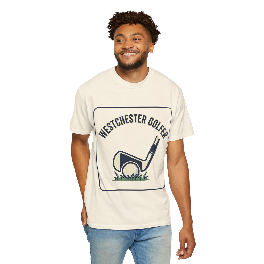 Westchester Golfer T-Shirt — Retro Golf Club & Tee Graphic