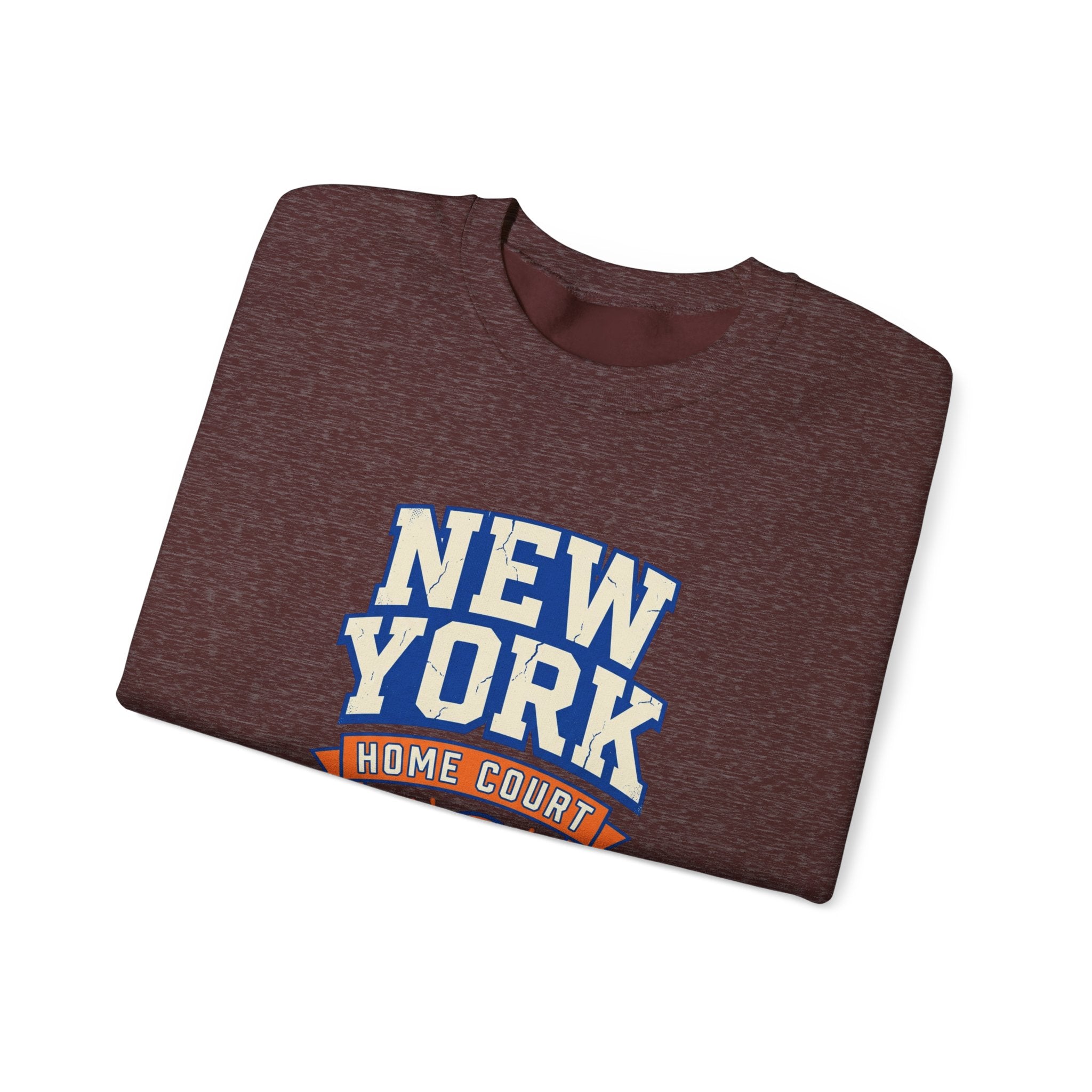 New York Home Court Sweatshirt | Vintage Basketball Pride
