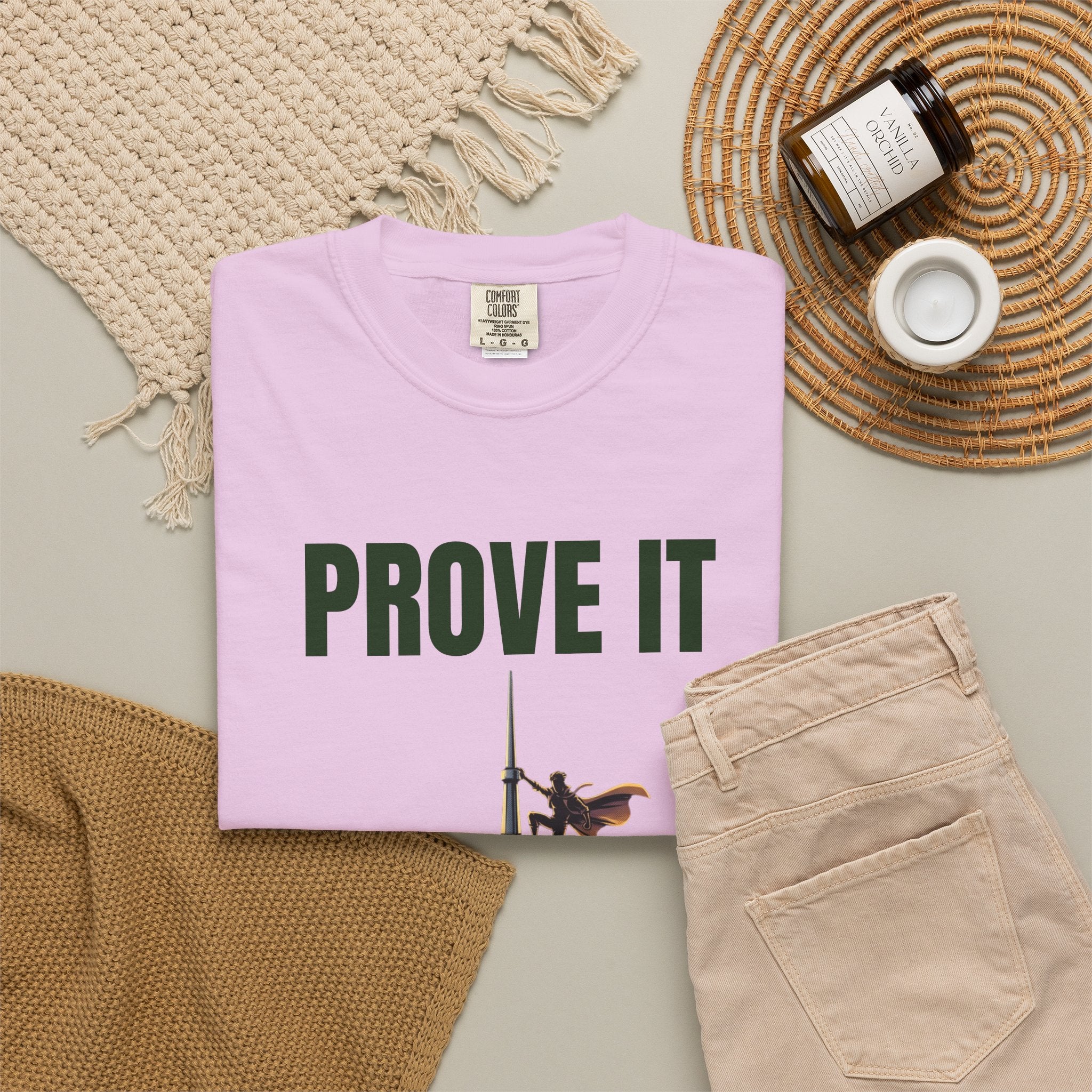Prove It T‑Shirt — Parkour Rooftop Silhouette Graphic Tee