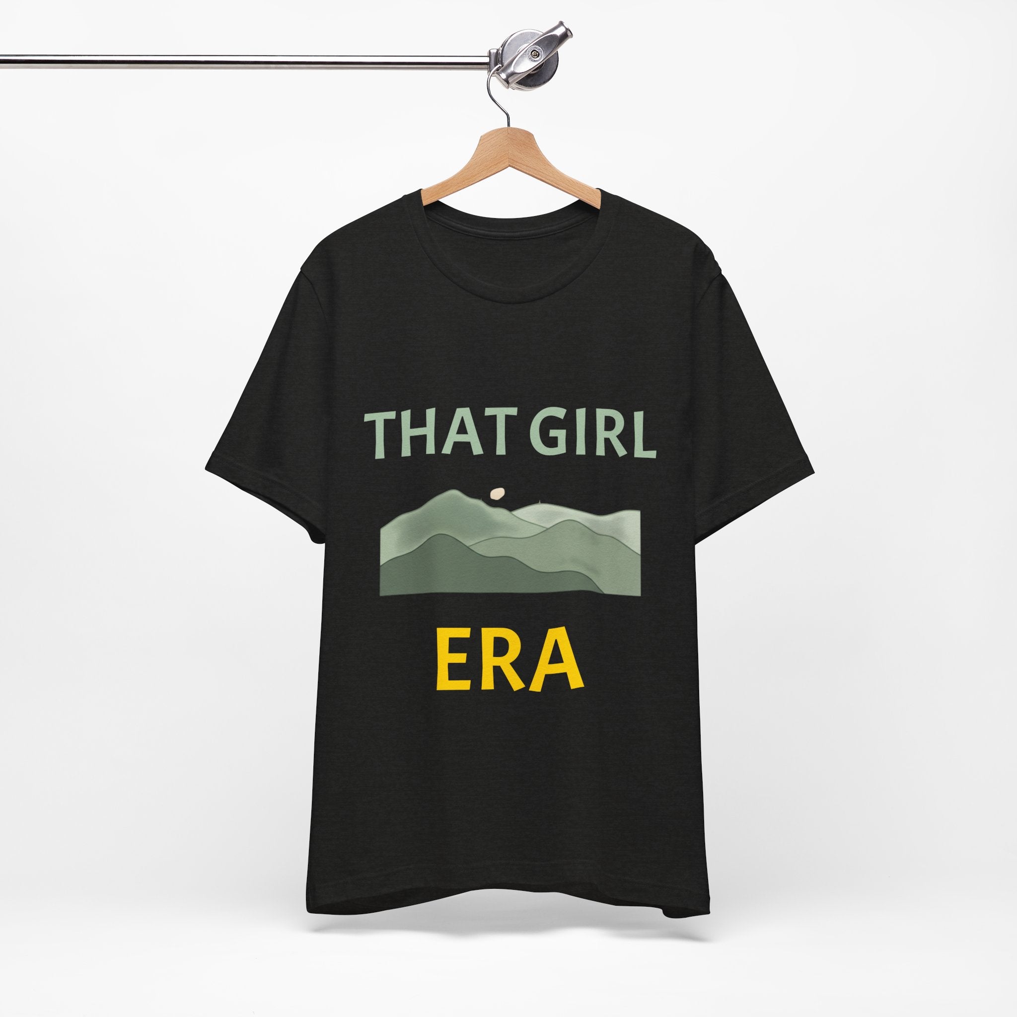 That Girl Era T-Shirt – Retro Mountain Graphic Tee for Empowered Women