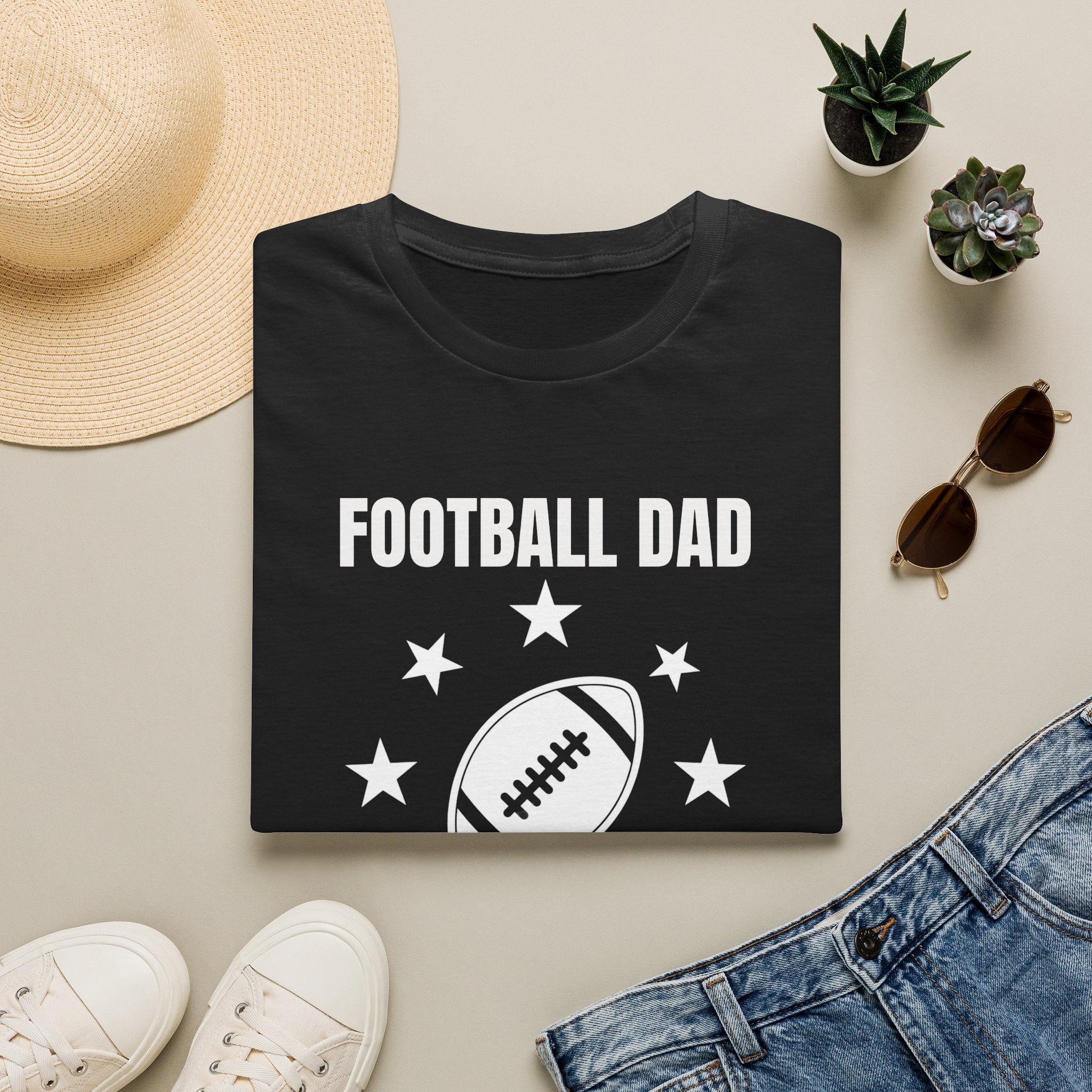 Football Dad T-Shirt — Funny Father's Day Football Fan Gift Tee