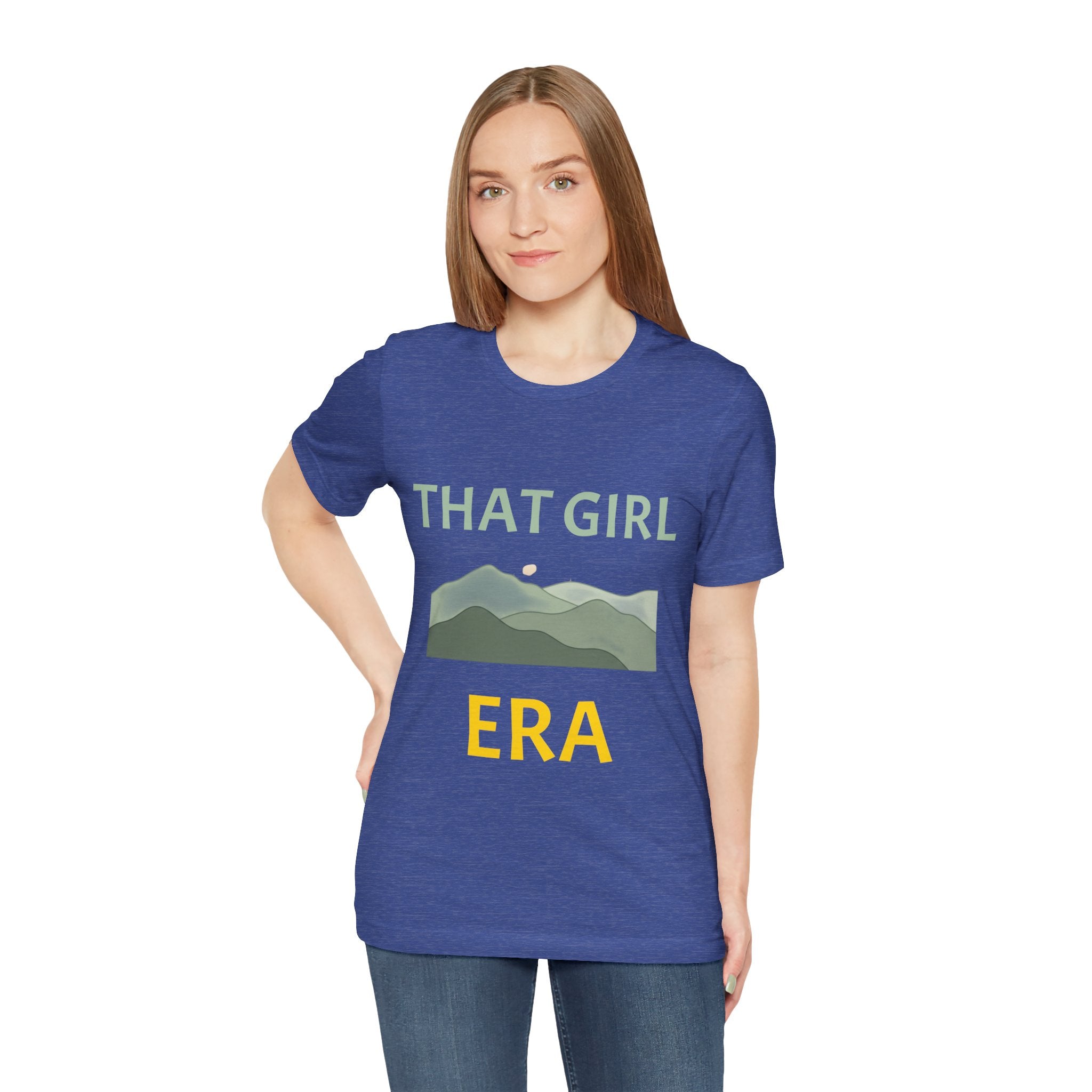 That Girl Era T-Shirt – Retro Mountain Graphic Tee for Empowered Women