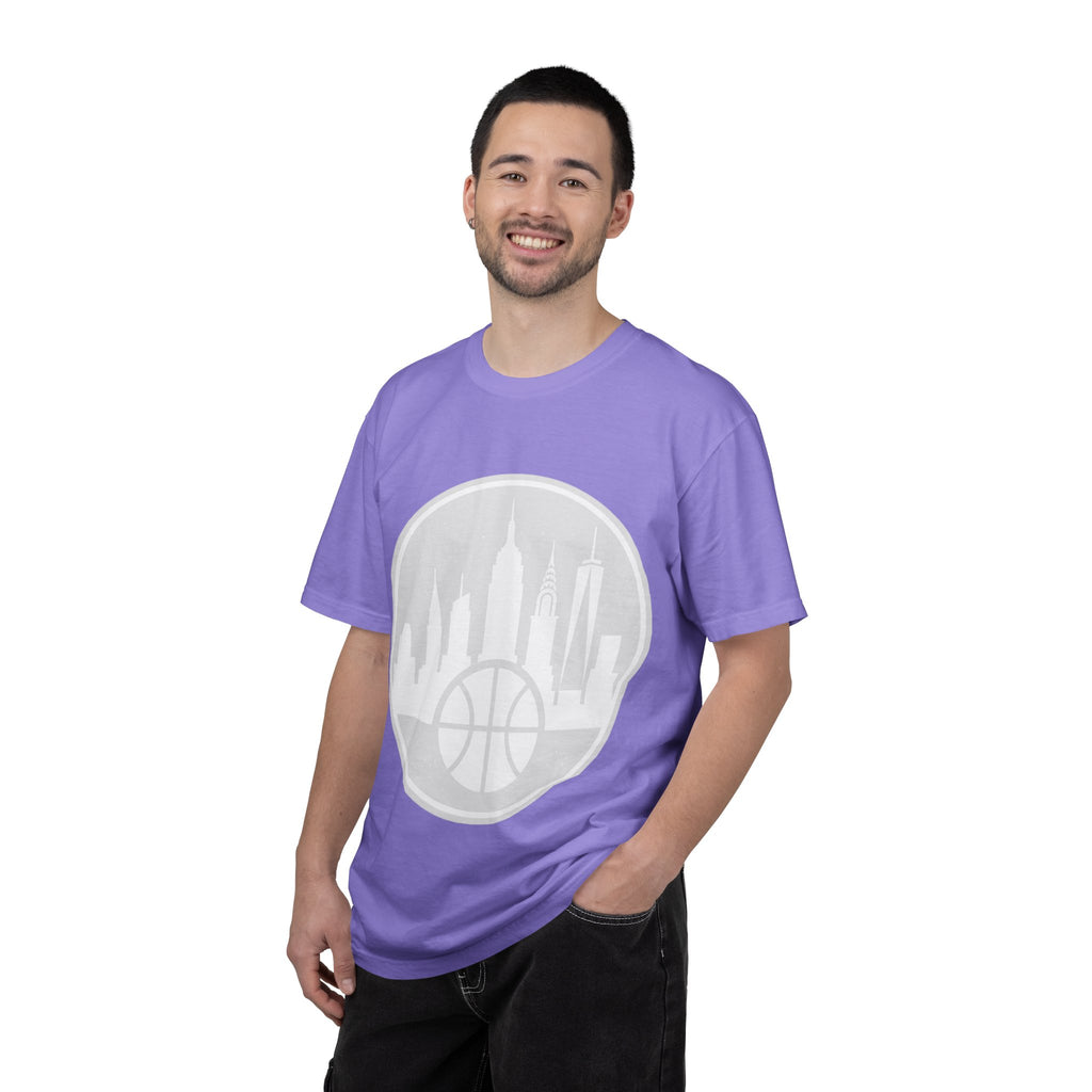 City Skyline Basketball T-Shirt — Urban Basketball Graphic Tee
