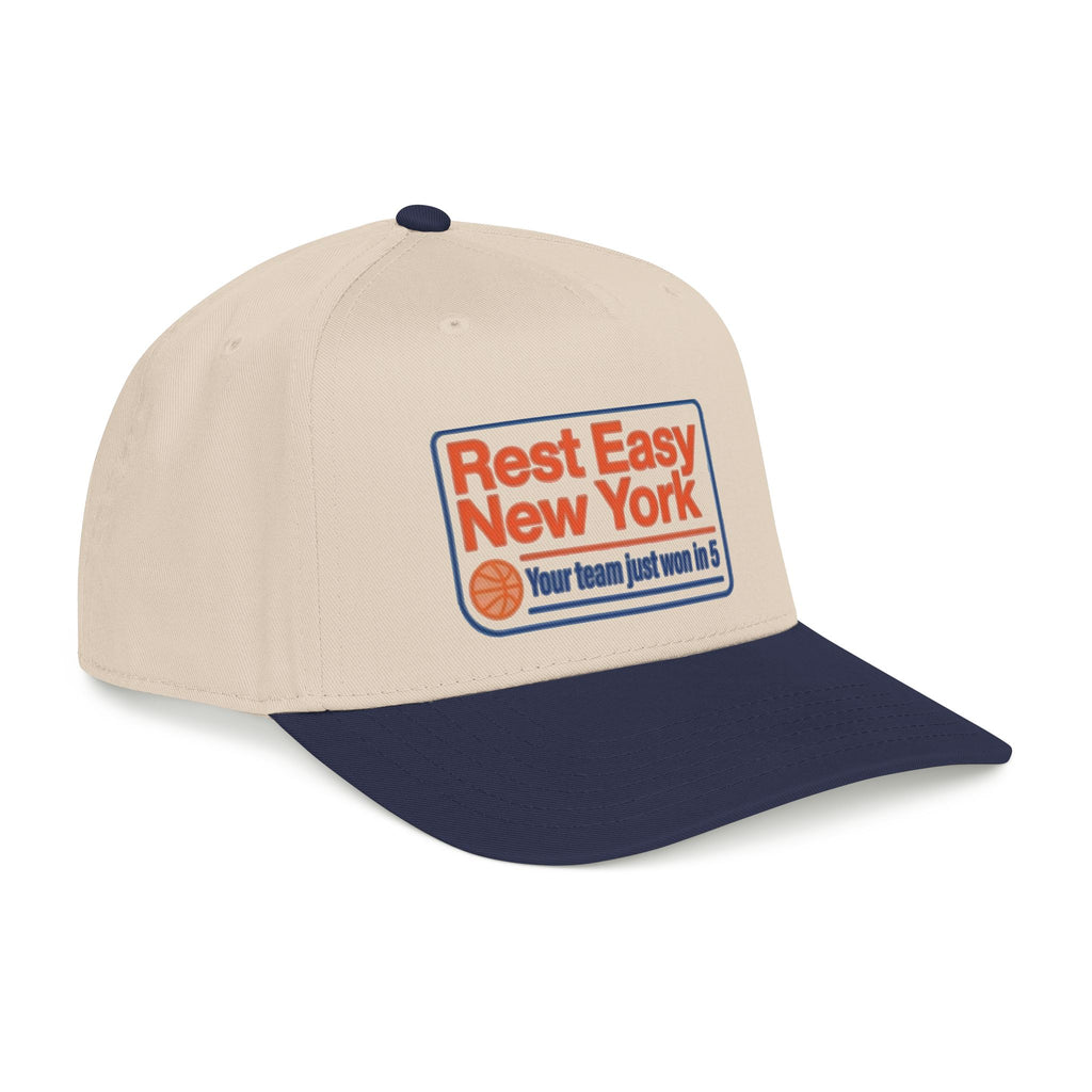 Knicks in 5! NBA Champions New York Baseball Cap