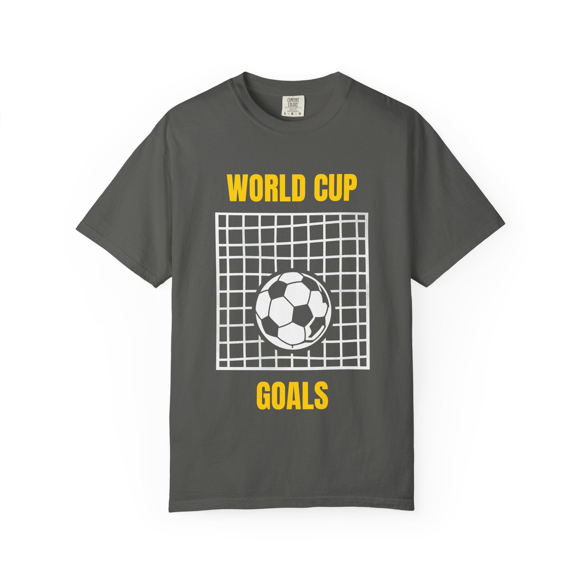 World Cup Goals T-Shirt – Soccer Goal Net & Ball Tee