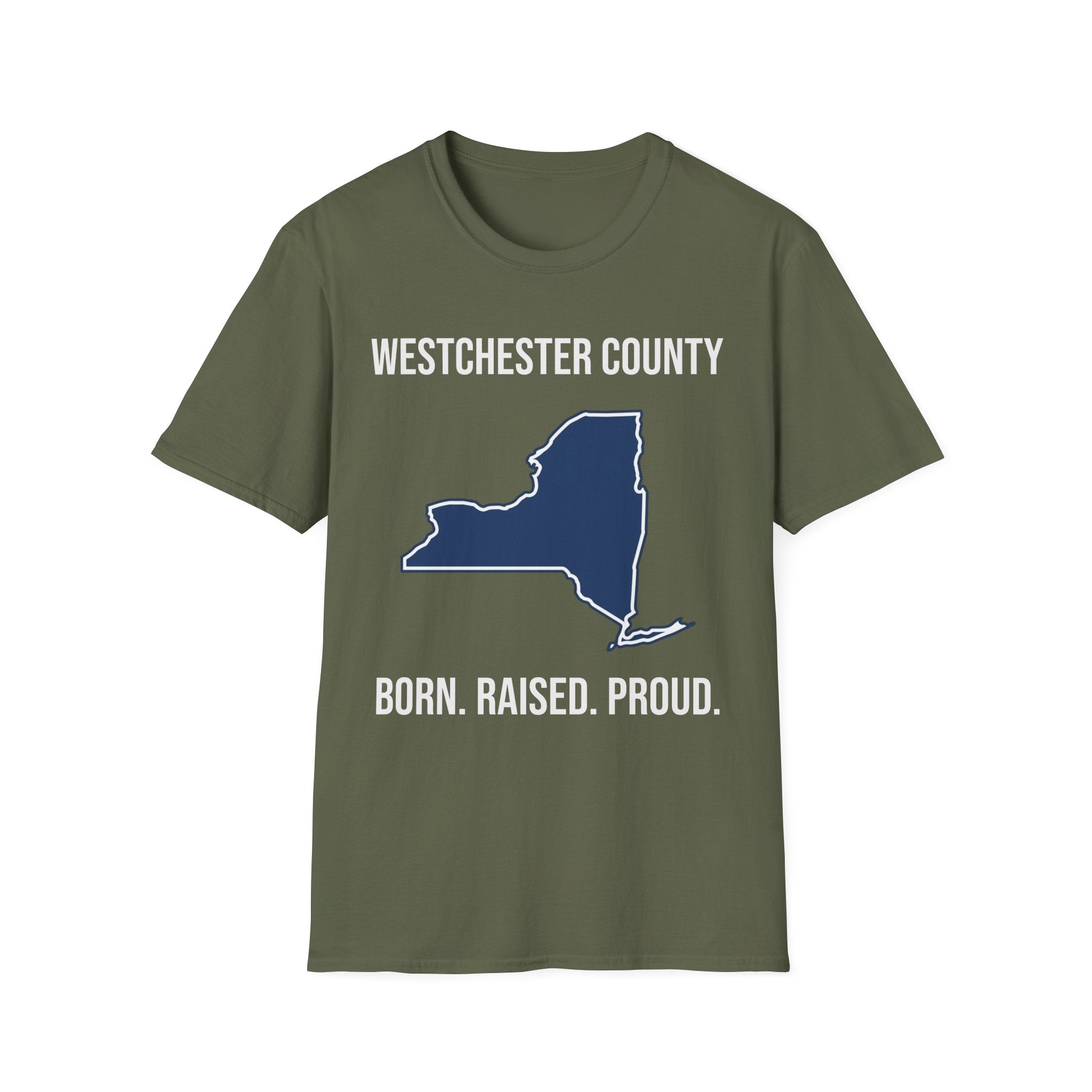 Westchester County Born Raised Proud T-Shirt — New York Pride Tee