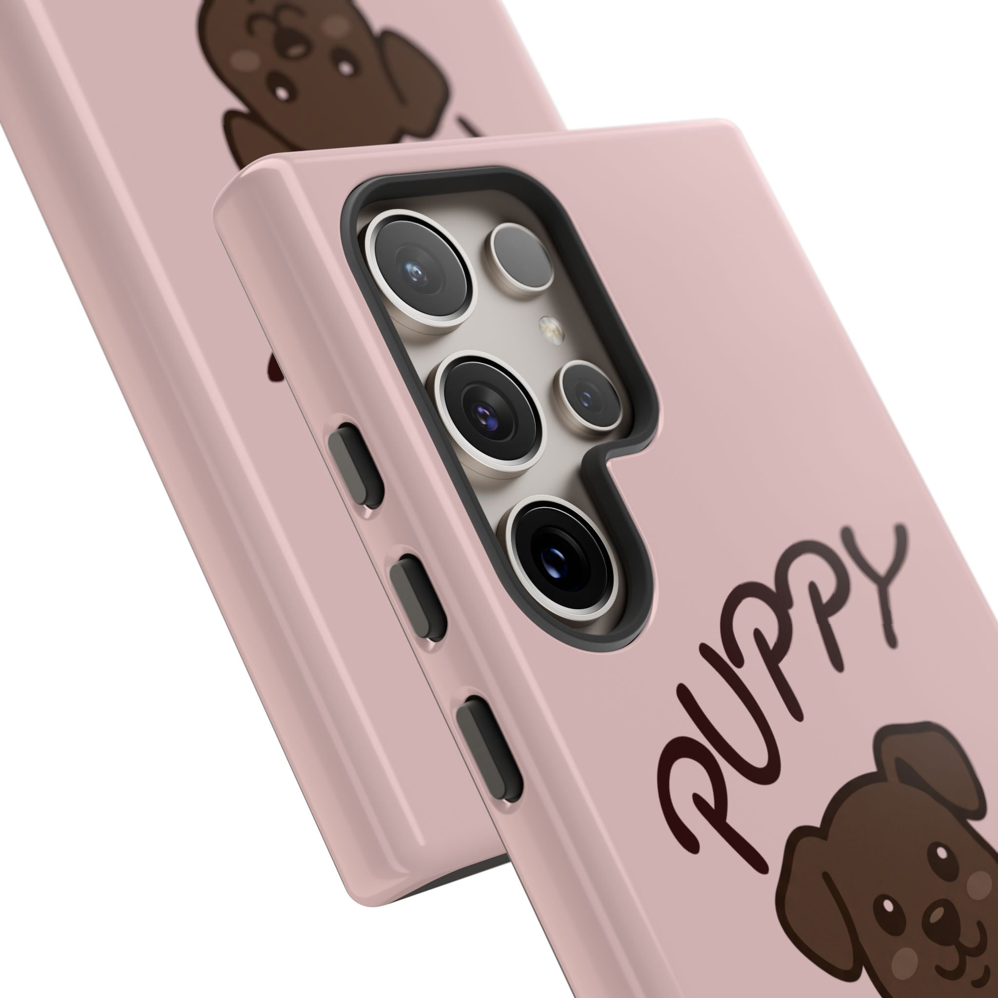Puppy Lover Phone Case — Cute Brown Puppy Tough Phone Cover