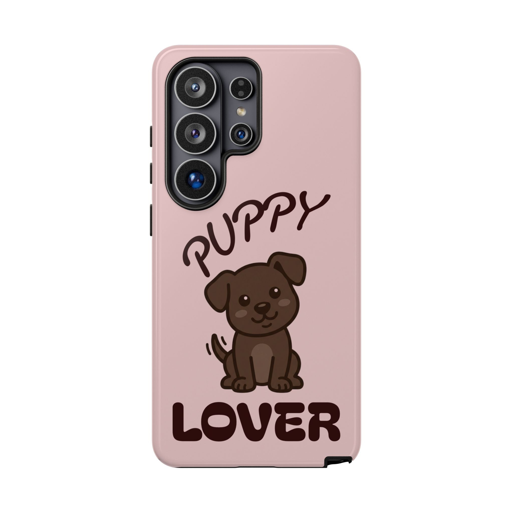 Puppy Lover Phone Case — Cute Brown Puppy Tough Phone Cover