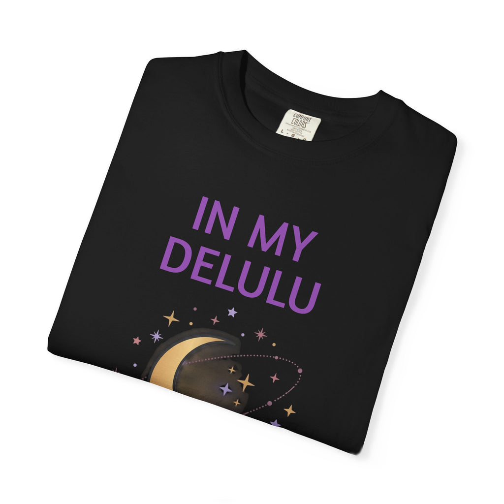 In My Delulu Era T-Shirt — Moon & Stars Graphic Tee