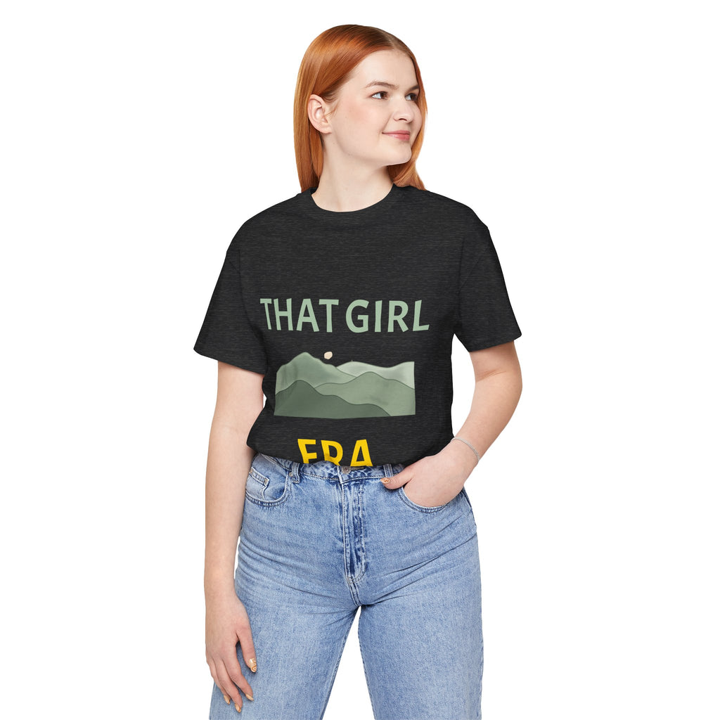 That Girl Era T-Shirt – Retro Mountain Graphic Tee for Empowered Women