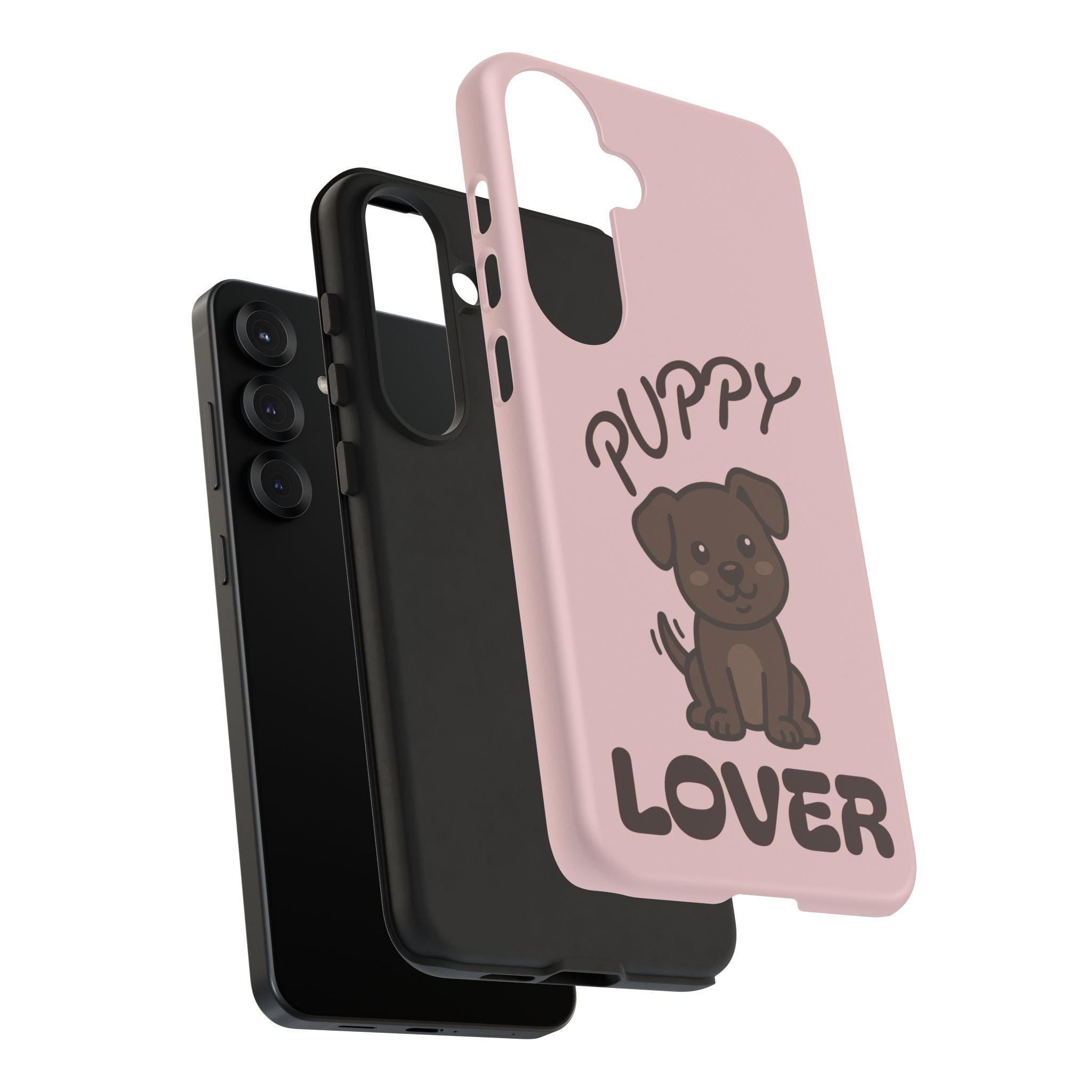 Puppy Lover Phone Case — Cute Brown Puppy Tough Phone Cover