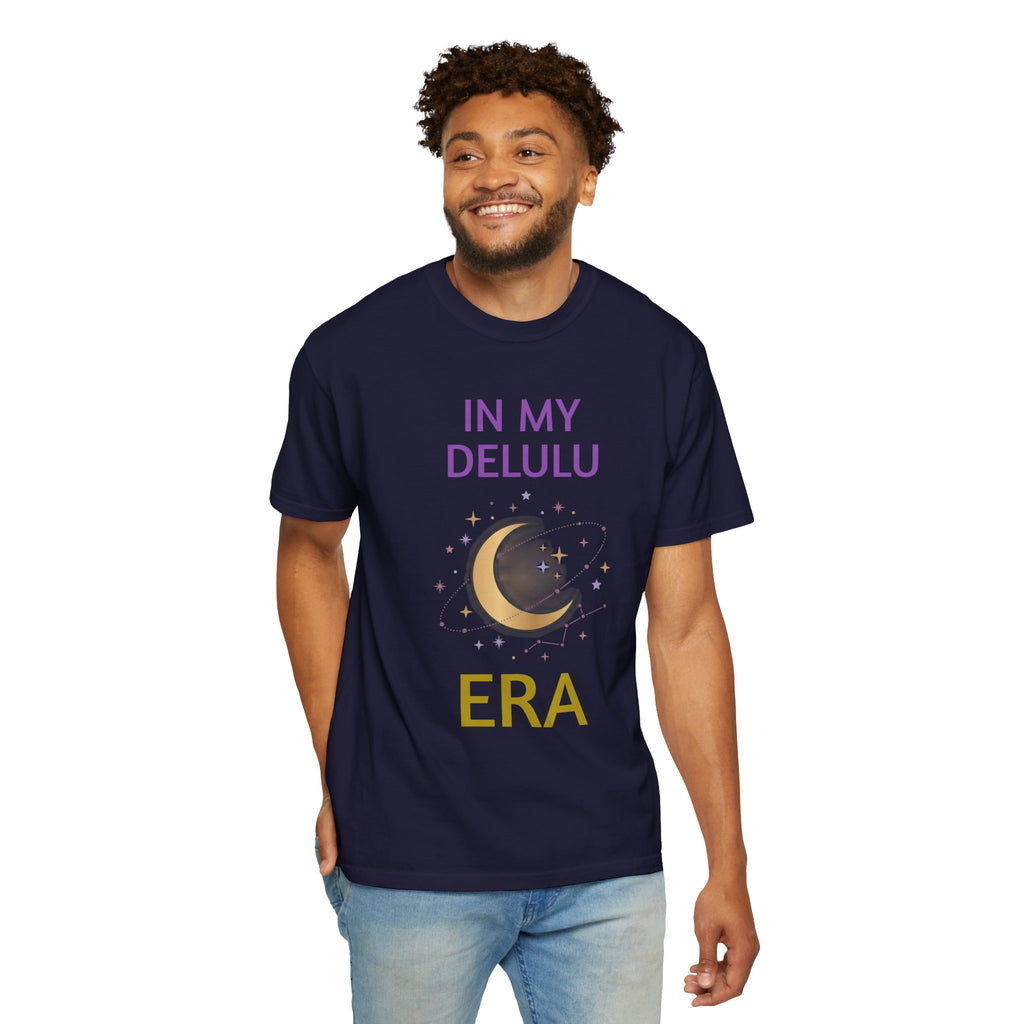 In My Delulu Era T-Shirt — Moon & Stars Graphic Tee