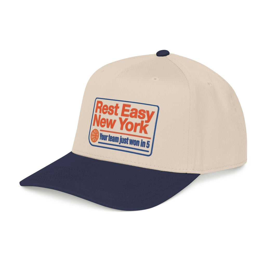 Knicks in 5! NBA Champions New York Baseball Cap