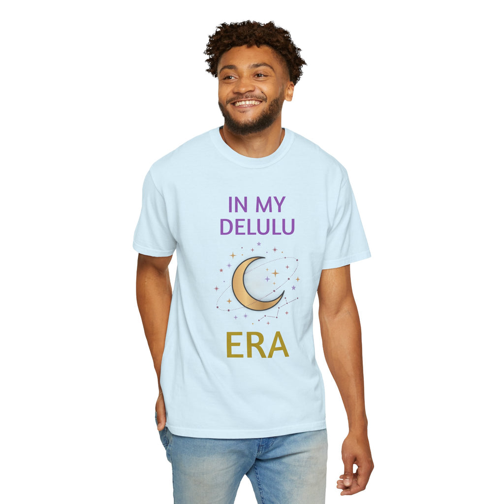 In My Delulu Era T-Shirt — Moon & Stars Graphic Tee
