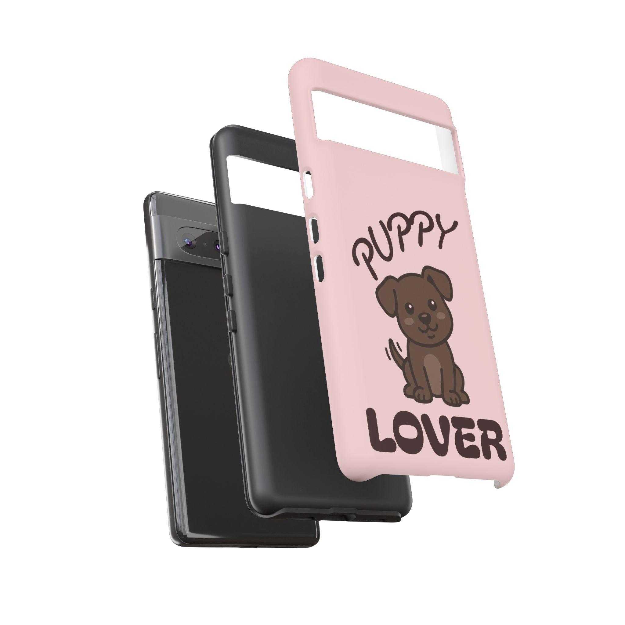Puppy Lover Phone Case — Cute Brown Puppy Tough Phone Cover