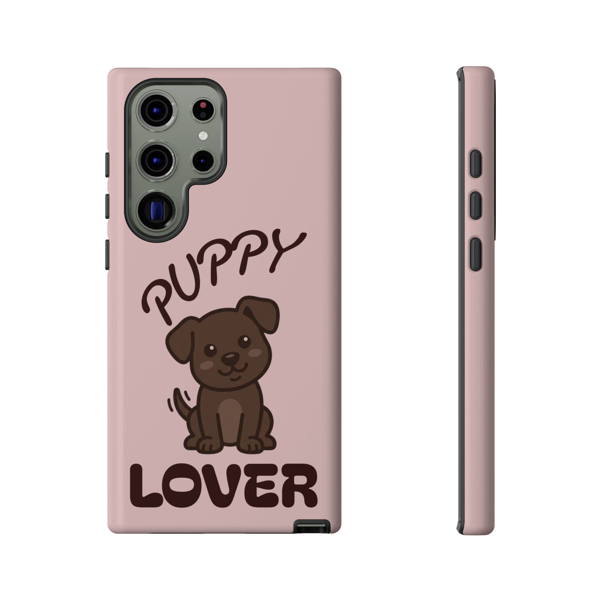 Puppy Lover Phone Case — Cute Brown Puppy Tough Phone Cover