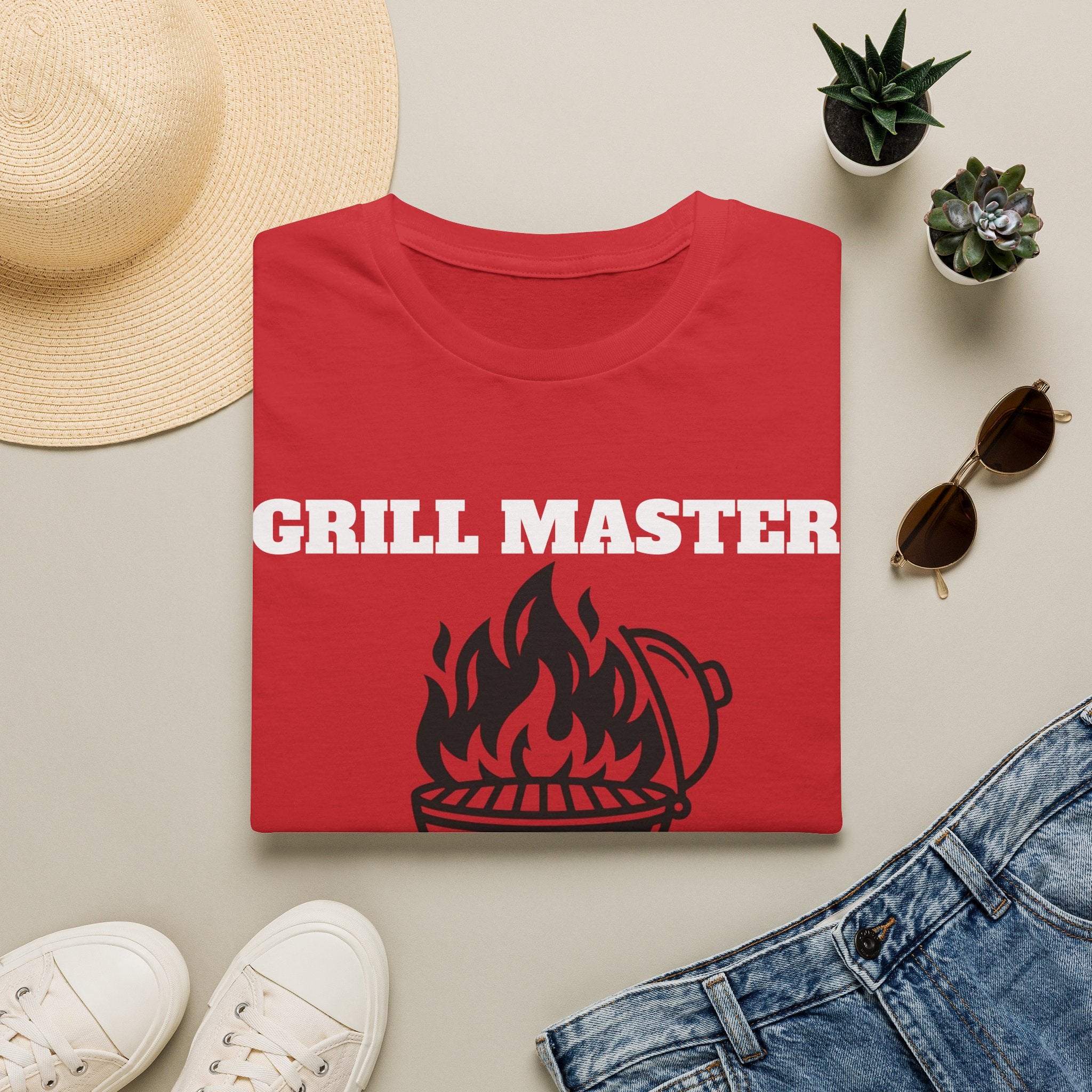 Grill Master T-Shirt — 'Grill Master: Feeding the Family Since' BBQ Tee