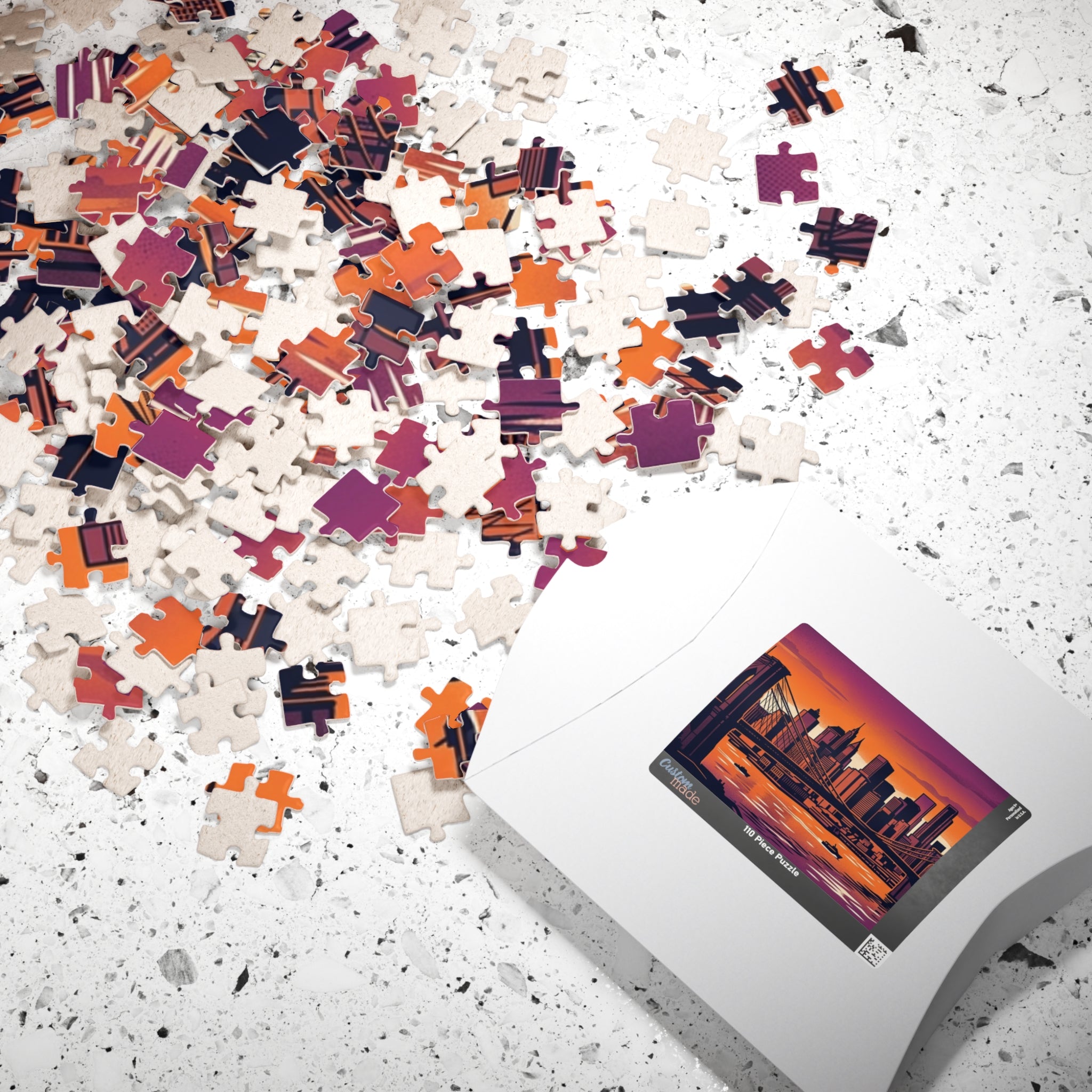 City Sunset Puzzle — Skyline Jigsaw (110/252/520/1014 pcs)