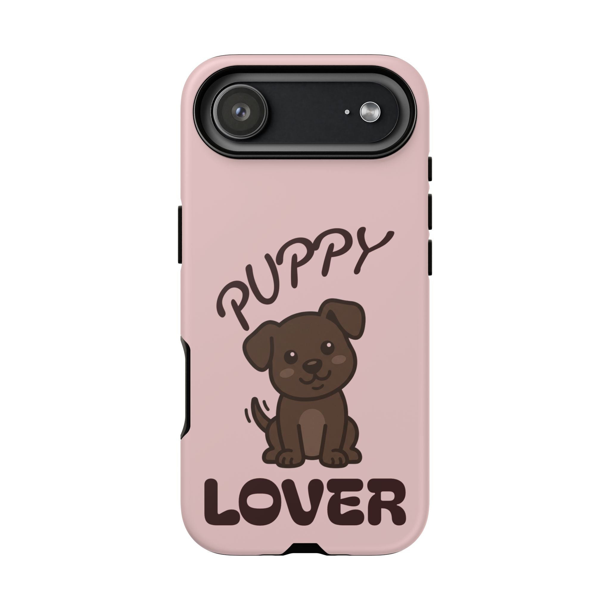Puppy Lover Phone Case — Cute Brown Puppy Tough Phone Cover