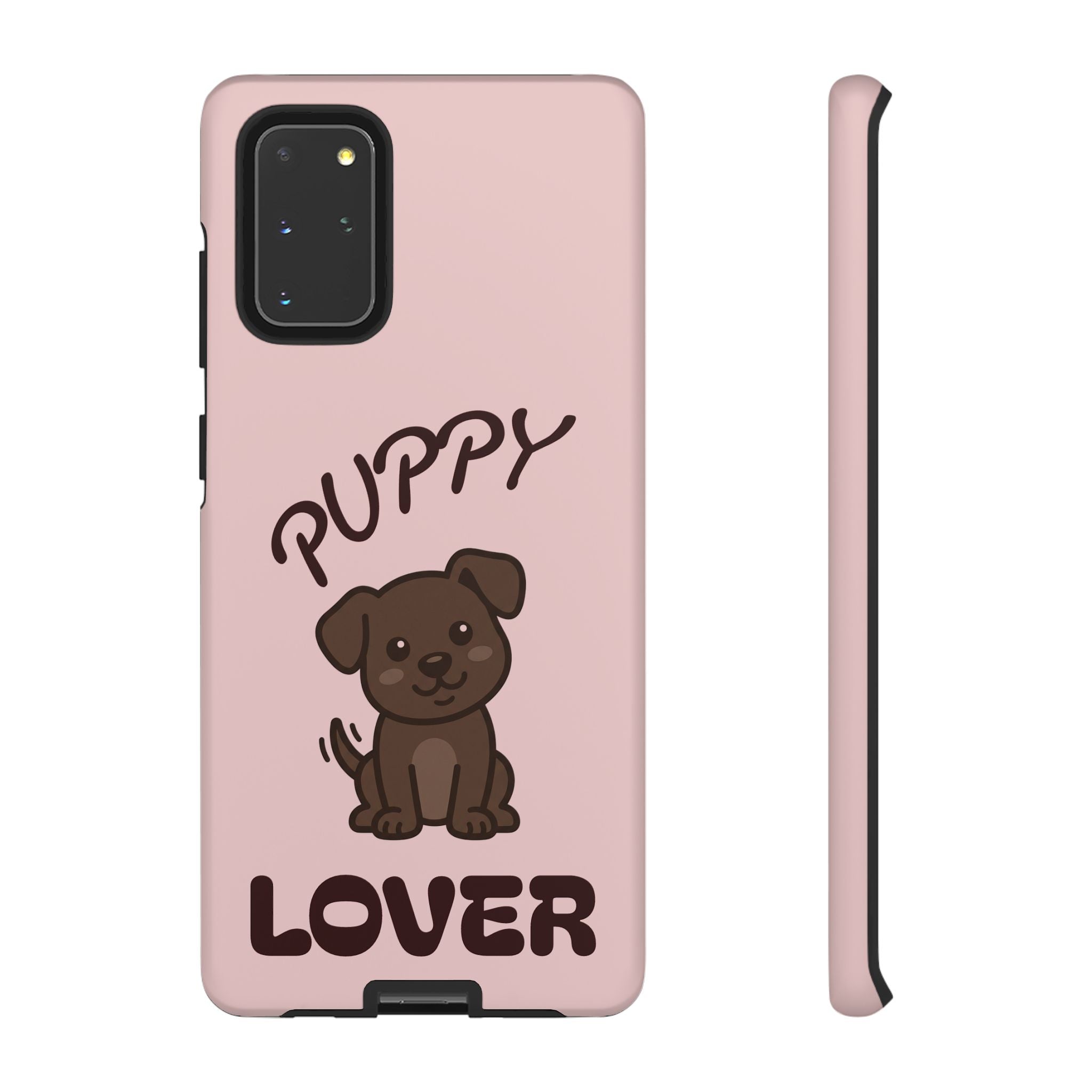 Puppy Lover Phone Case — Cute Brown Puppy Tough Phone Cover