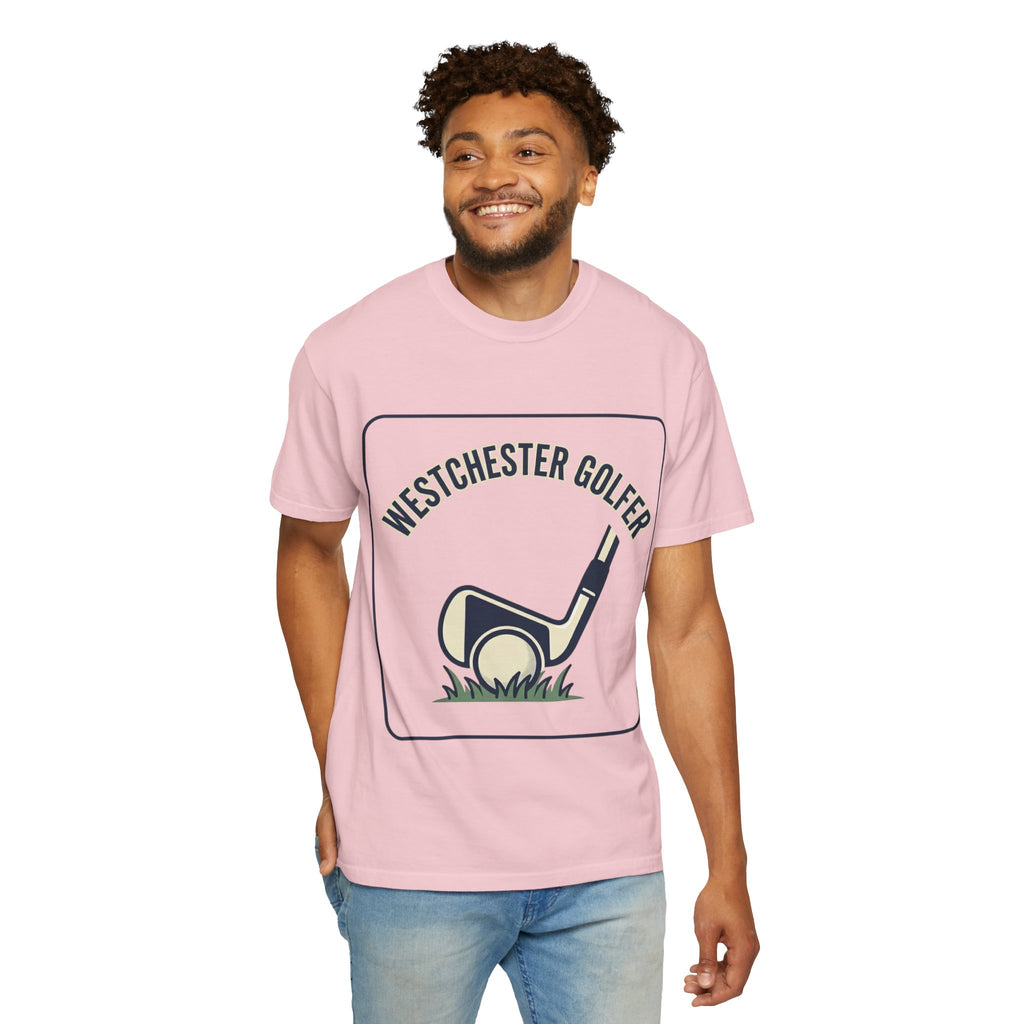 Westchester Golfer T-Shirt — Retro Golf Club & Tee Graphic