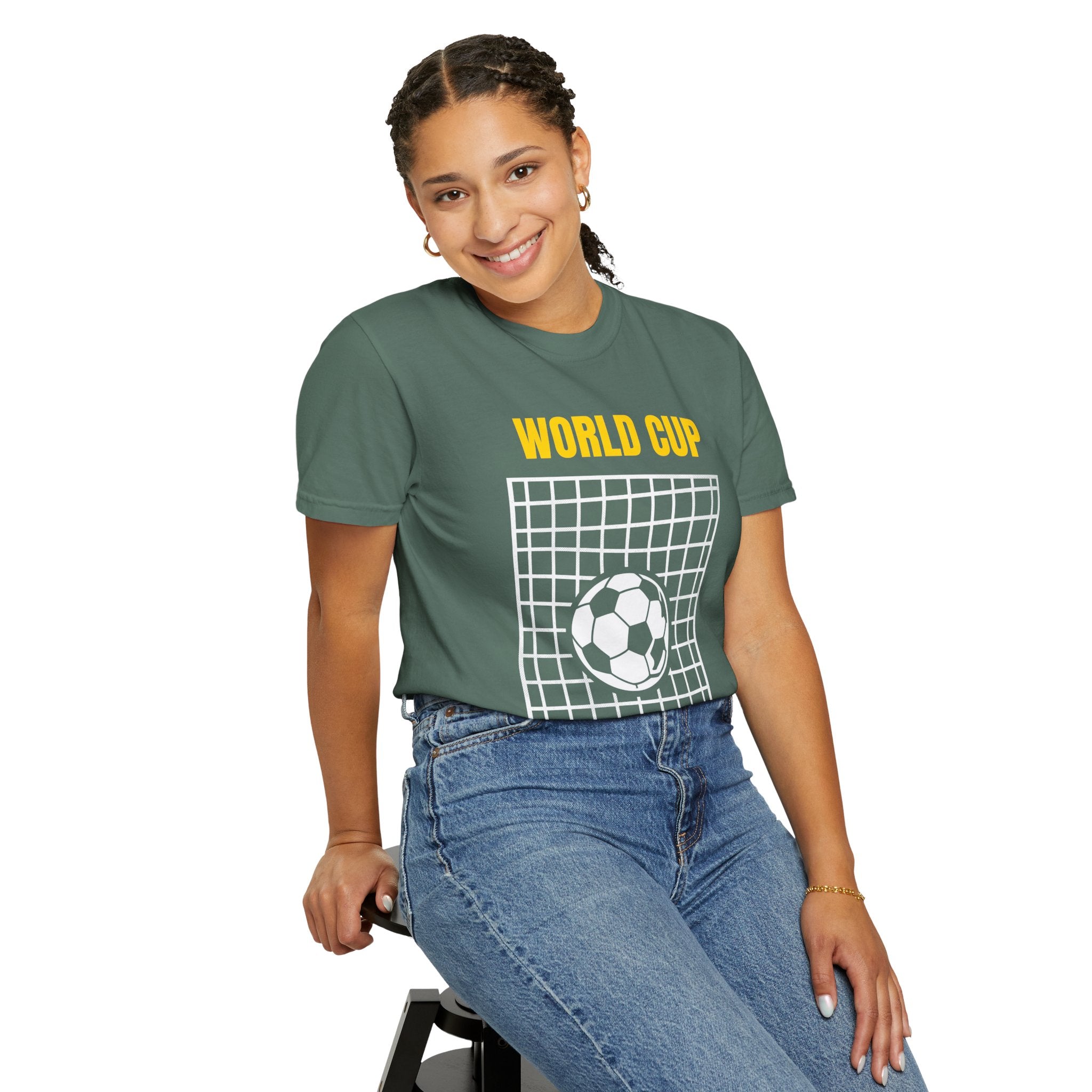 World Cup Goals T-Shirt – Soccer Goal Net & Ball Tee