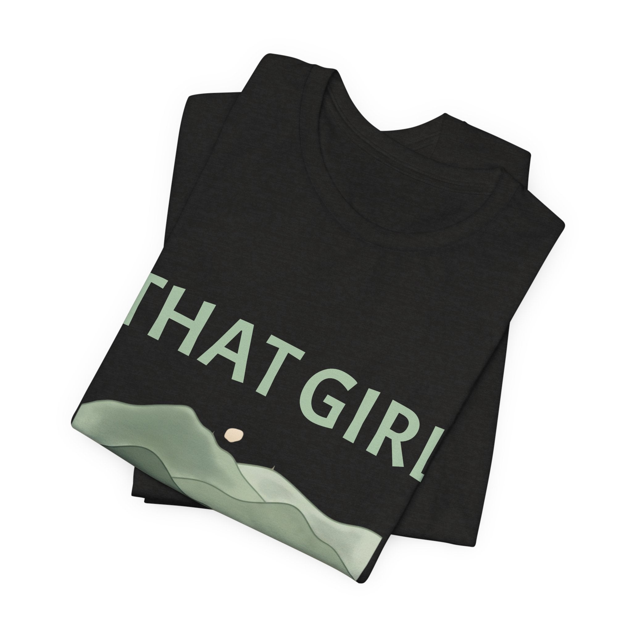 That Girl Era T-Shirt – Retro Mountain Graphic Tee for Empowered Women