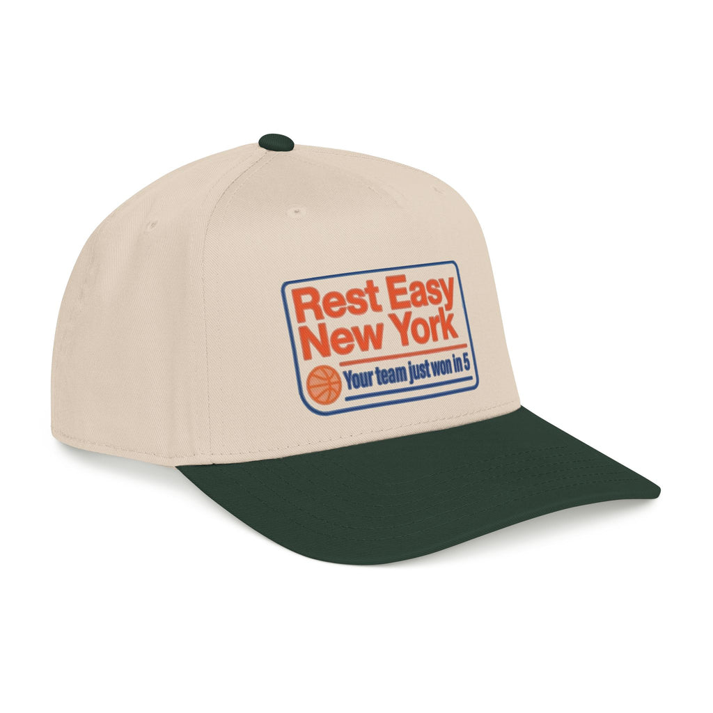 Knicks in 5! NBA Champions New York Baseball Cap