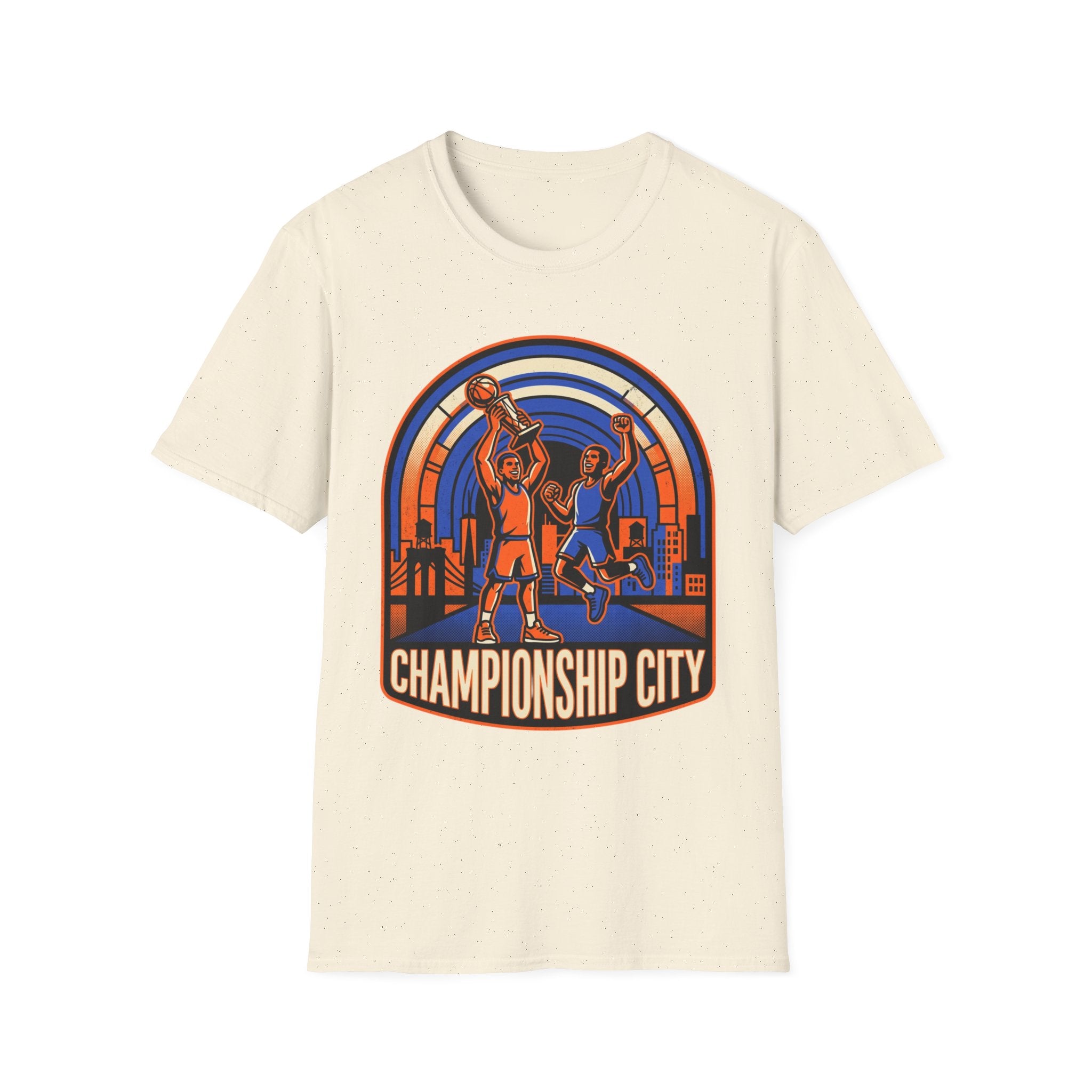 Championship City Basketball T-Shirt — Retro Winners Hoop Tee