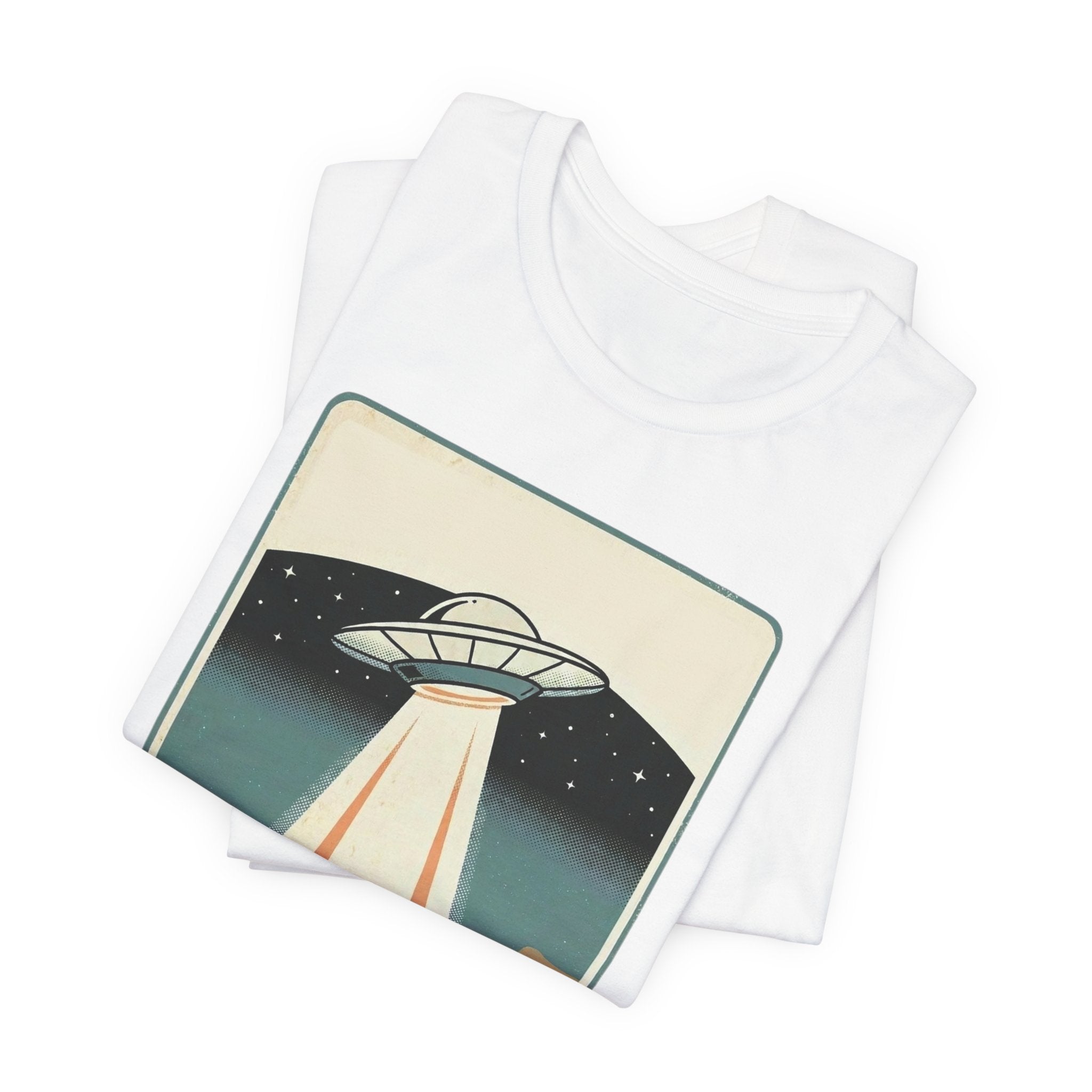 They Here Alien T-Shirt — Funny UFO ET Invader Tee