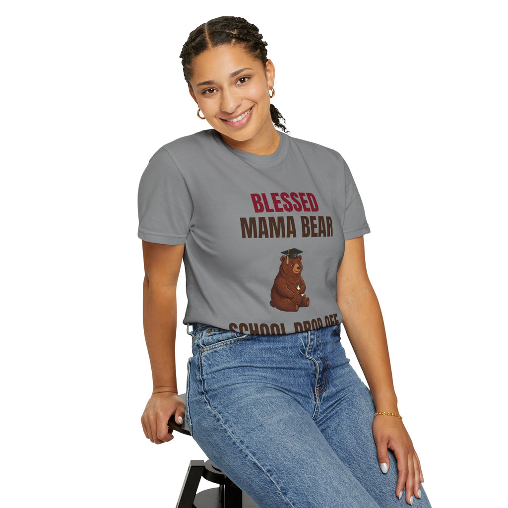 Mama Bear "School Drop Off Survivor" T-Shirt