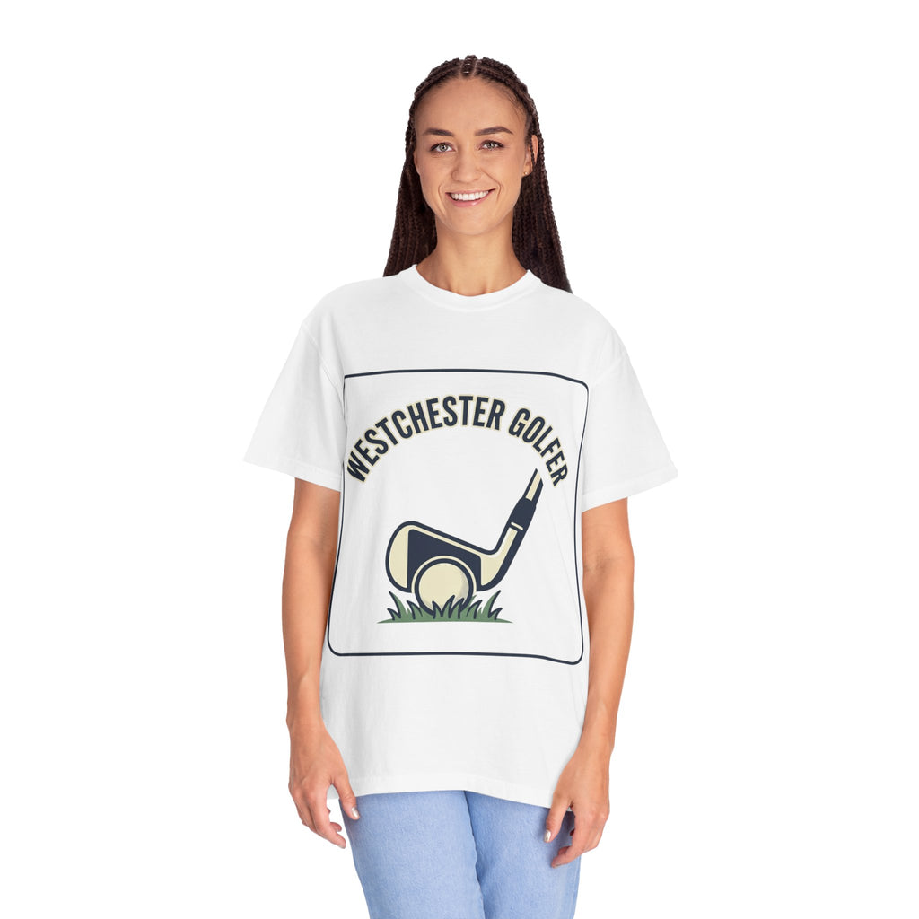 Westchester Golfer T-Shirt — Retro Golf Club & Tee Graphic